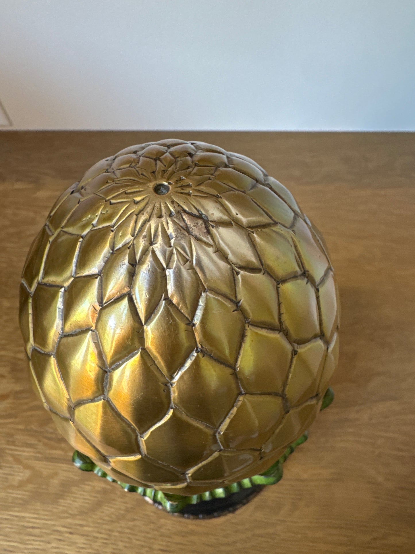 Solid Bronze Decorative Finial – Ornate Cast Design – 14.5" Tall