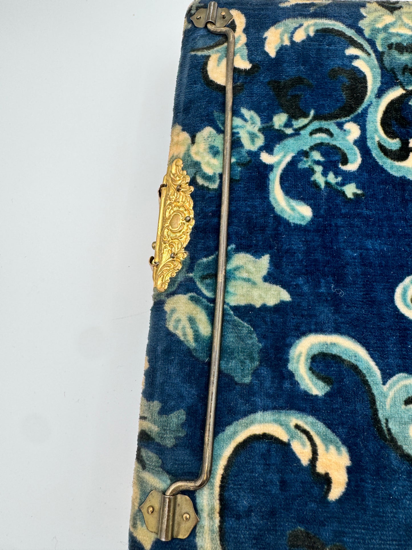 Antique Victorian Photo Album with Mirror & Clasp (c. 1870s)
