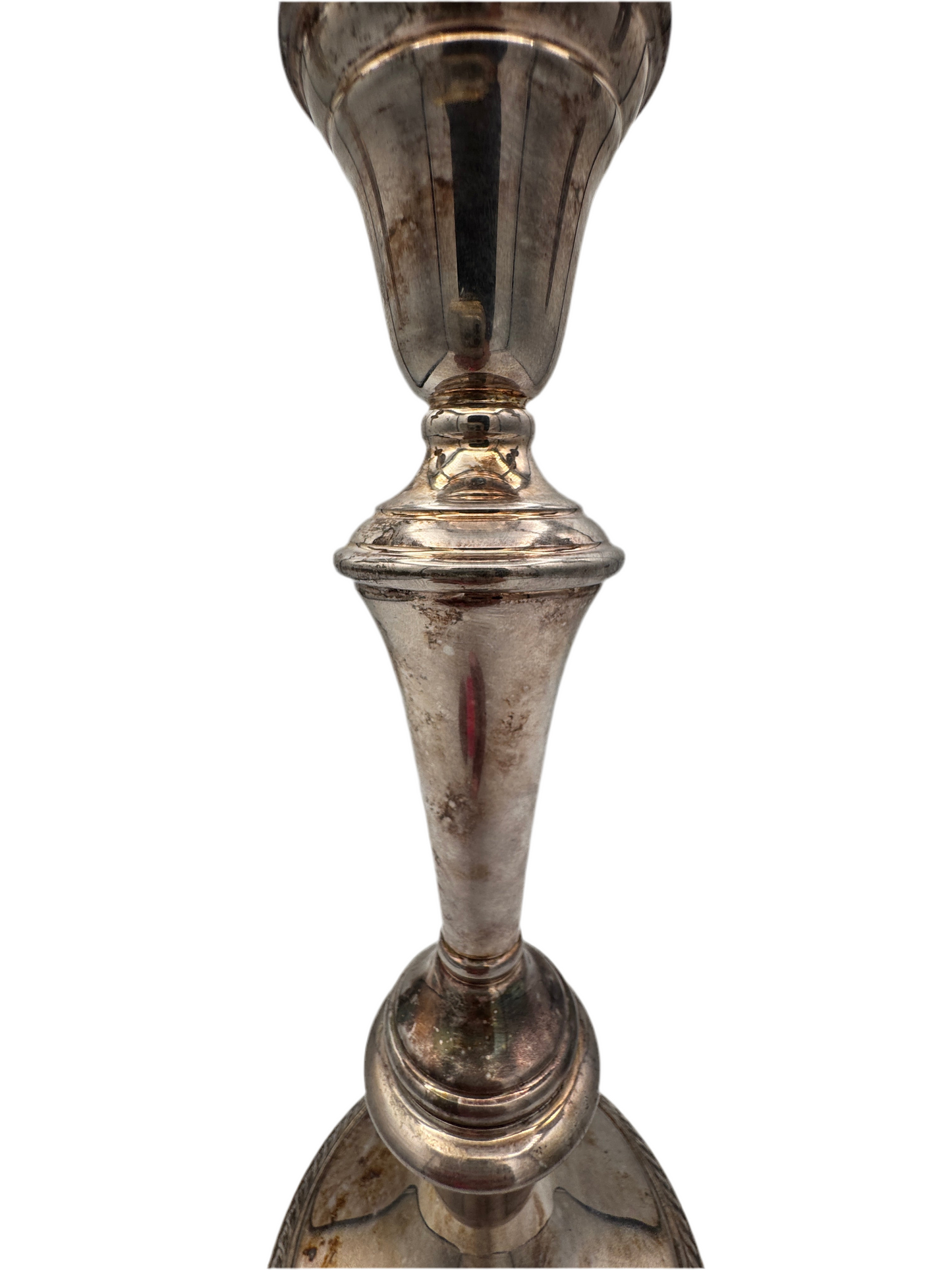 F.B. Rogers Silver Co. Silverplate Convertible 3-Light Candelabra – Marked 7583