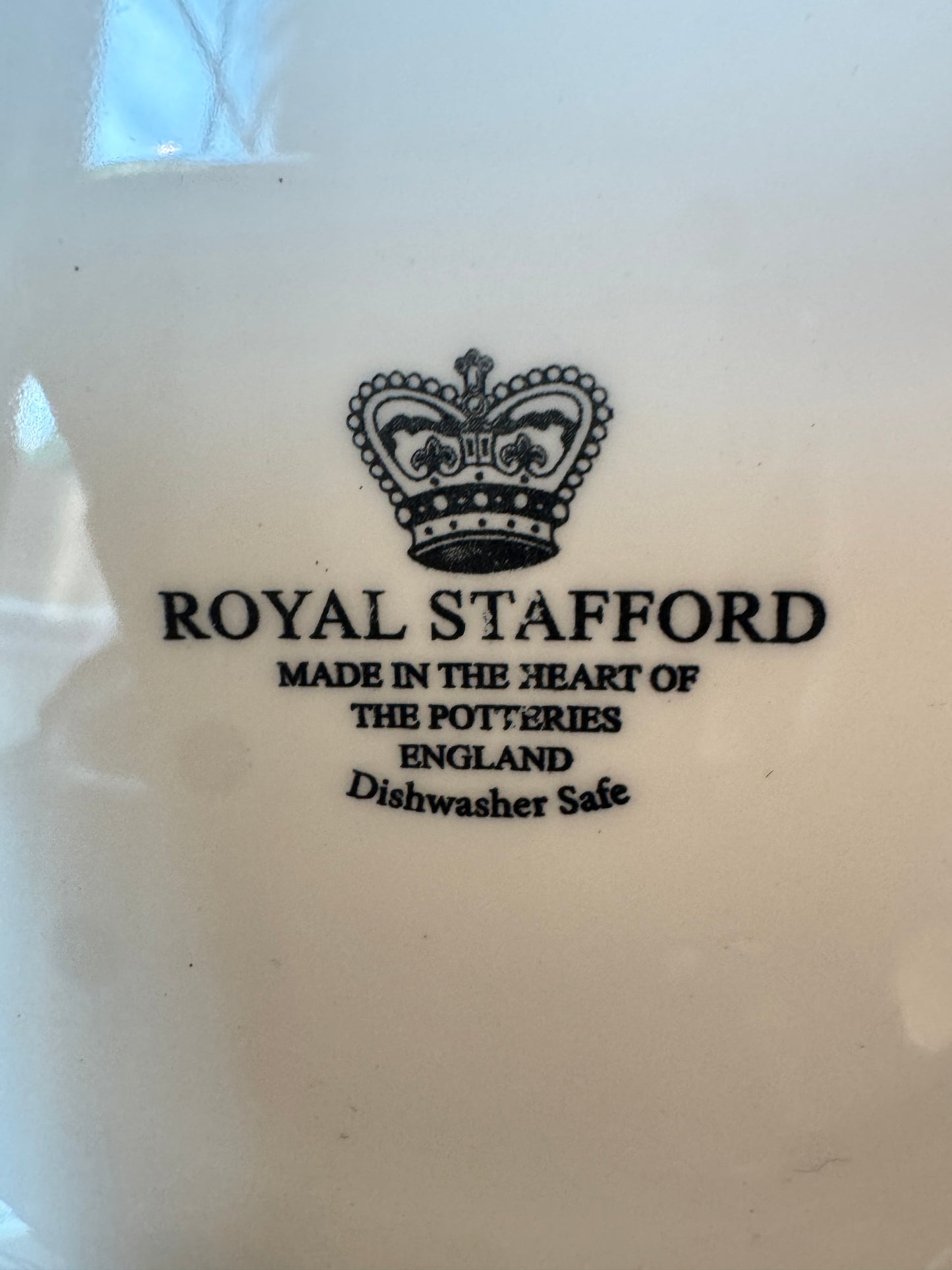 Royal Stafford Halloween Haunted House Salad Plate – 8.25” – Limited Edition, Made in England