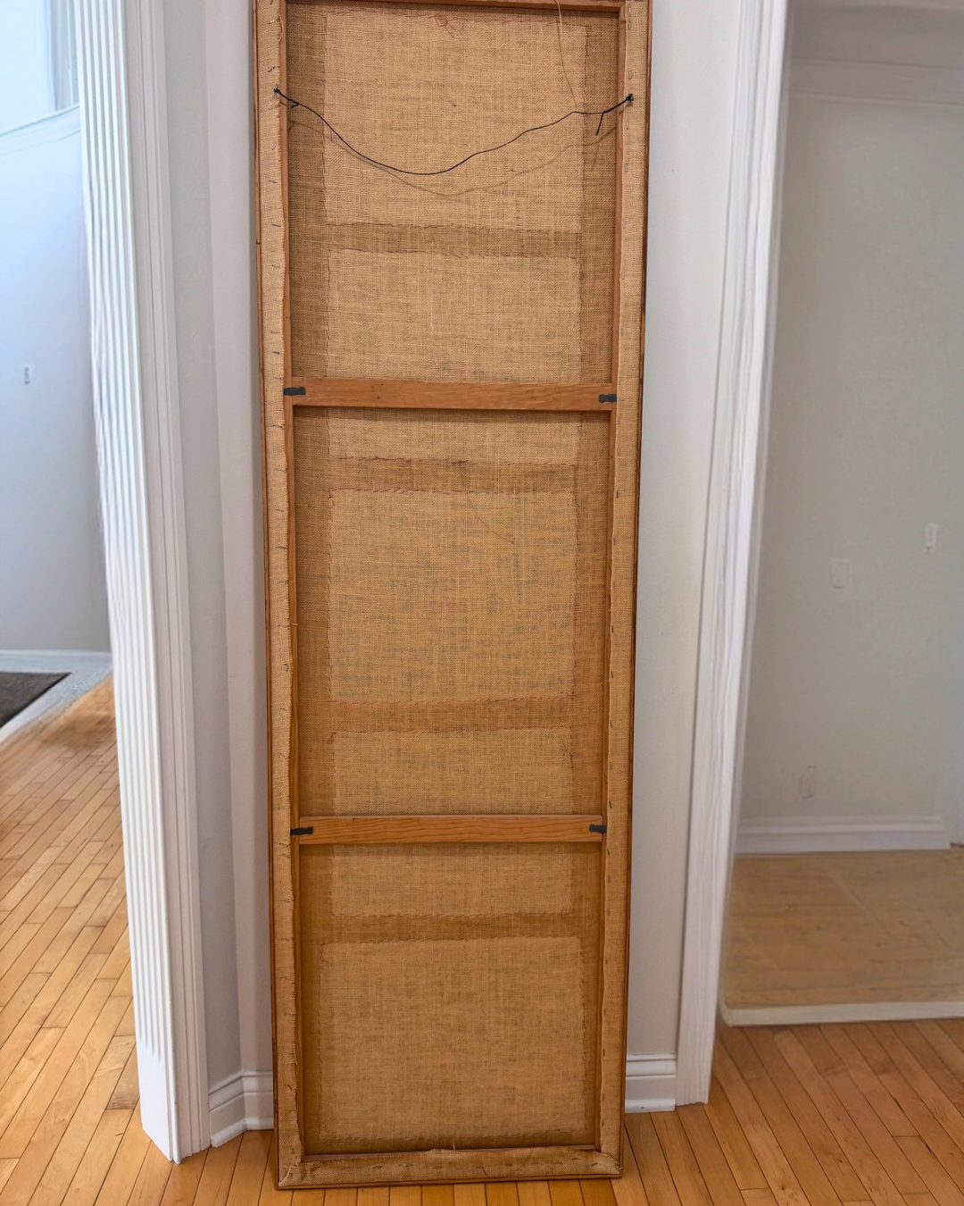 Vintage Framed Guna (Mola) Textile Panel - Hand-Stitches Reverse Appliqué Folk Art From Panama