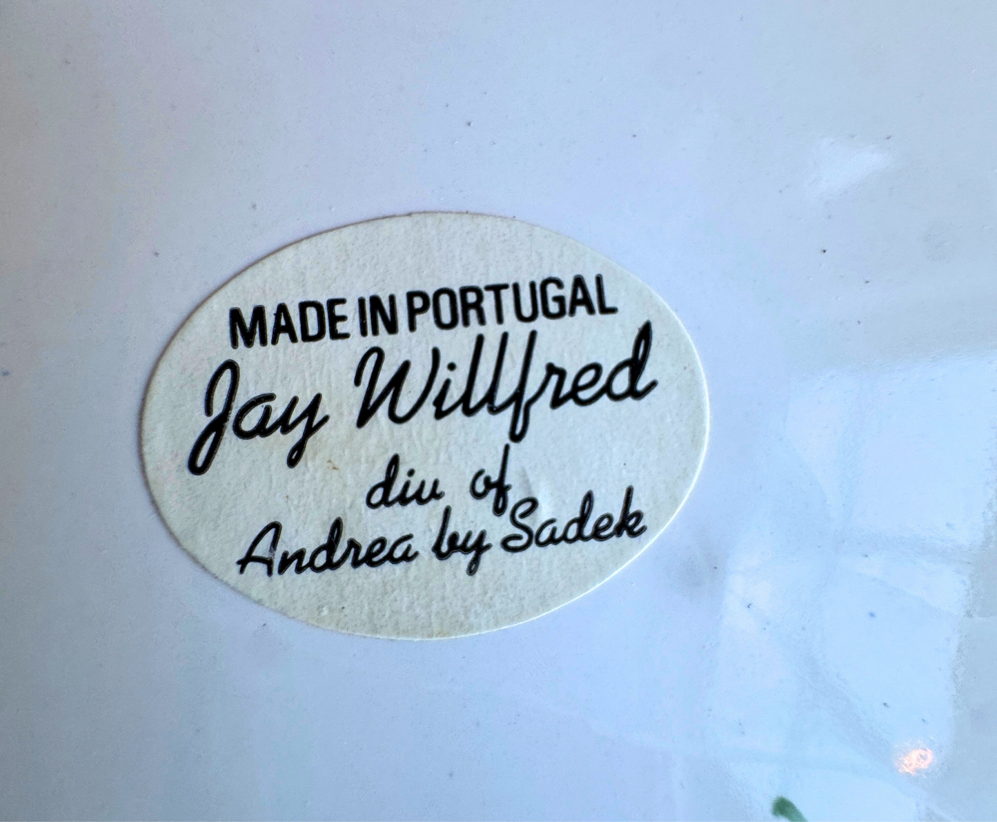 Hand-Painted Floral Pot – Jay Willfred for Andrea by Sadek – Made in Portugal
