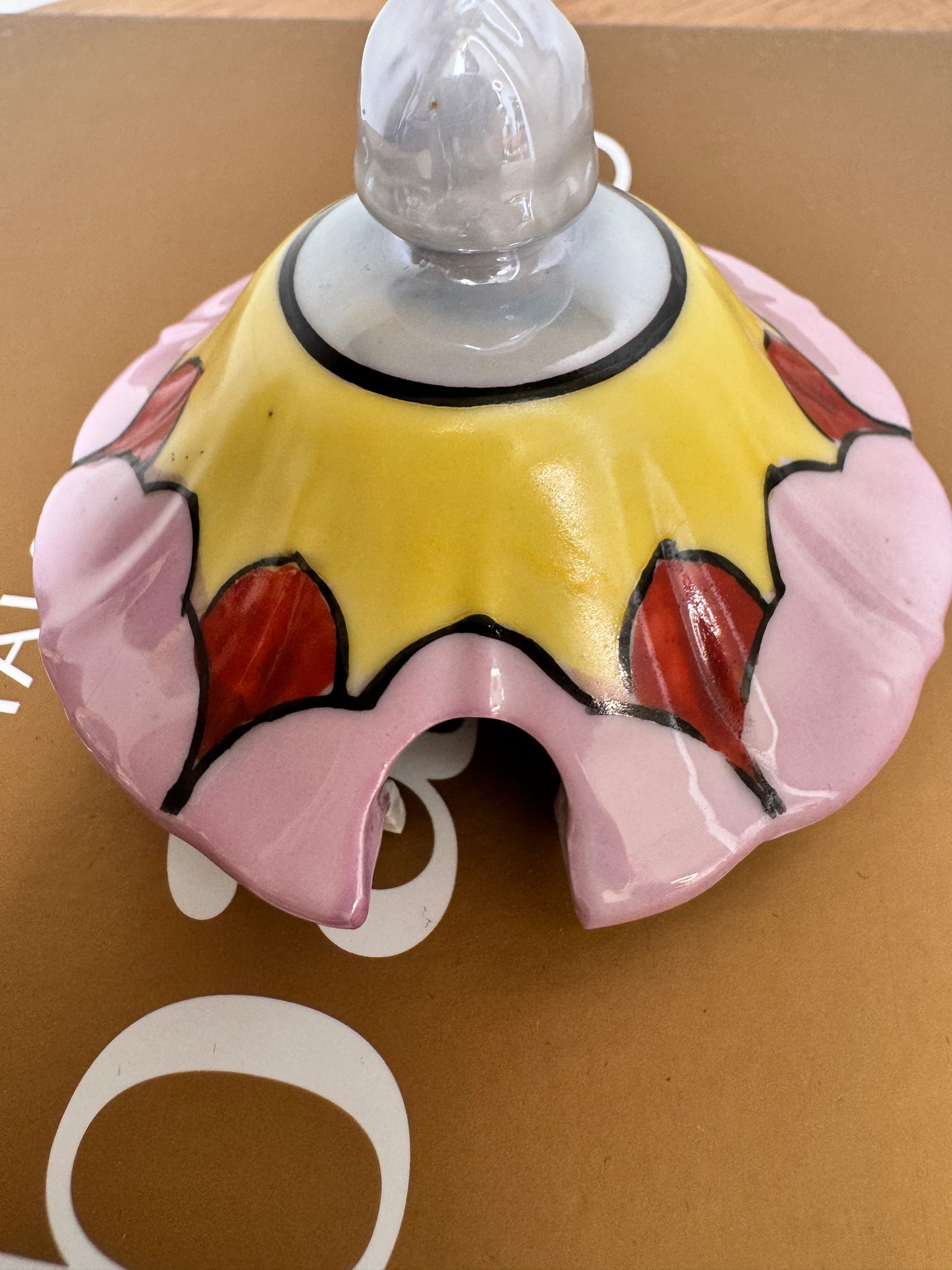 Vintage Trico Nagoya Japan Sugar Dish Set – 1930s Hand-Painted Floral with Spoon & Plate
