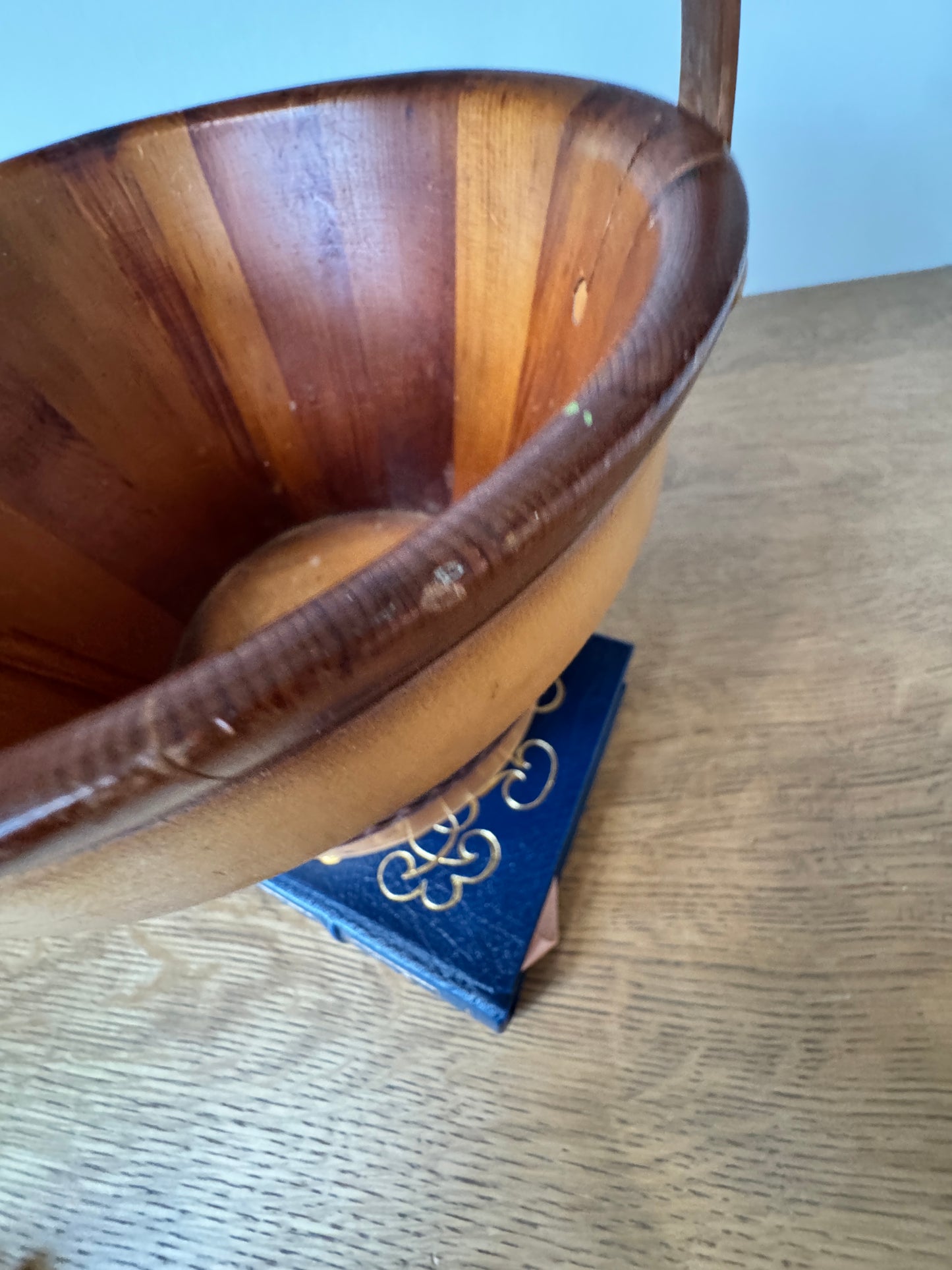 Original Swiss Wooden Milk Bucket - Handcarved in Switzerland