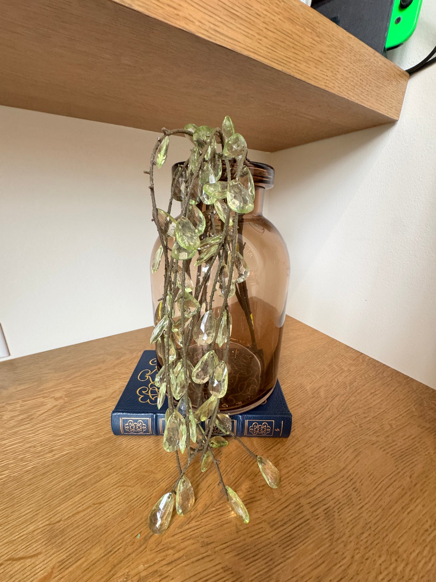 Cascading Shimmering Jewel Sprays - Set of 5