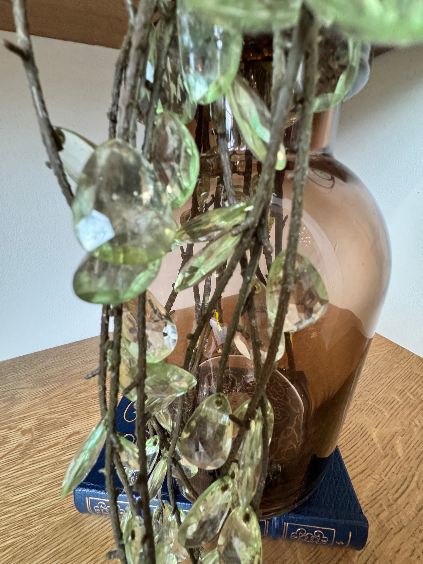 Cascading Shimmering Jewel Sprays - Set of 5