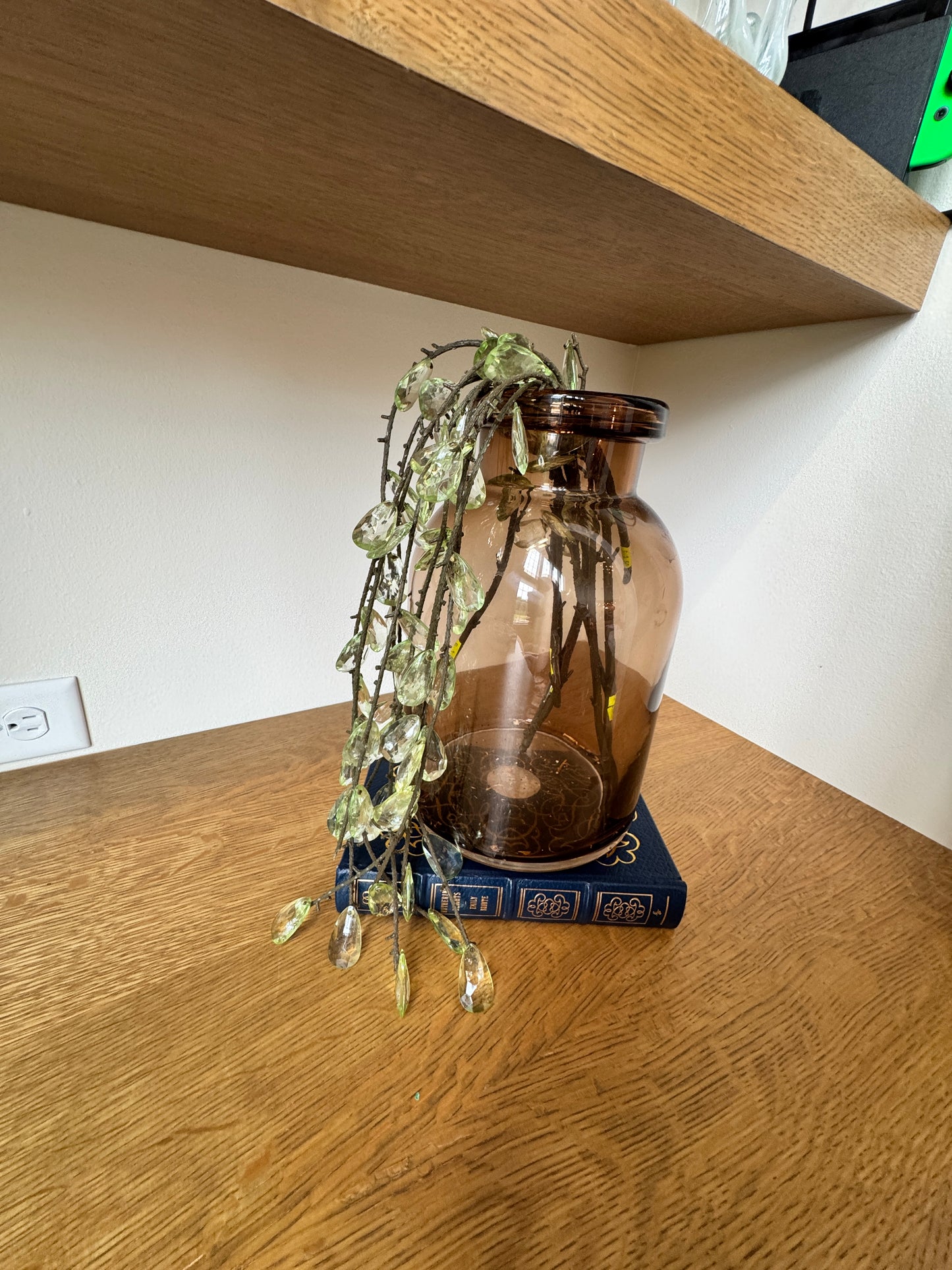 Cascading Shimmering Jewel Sprays - Set of 5