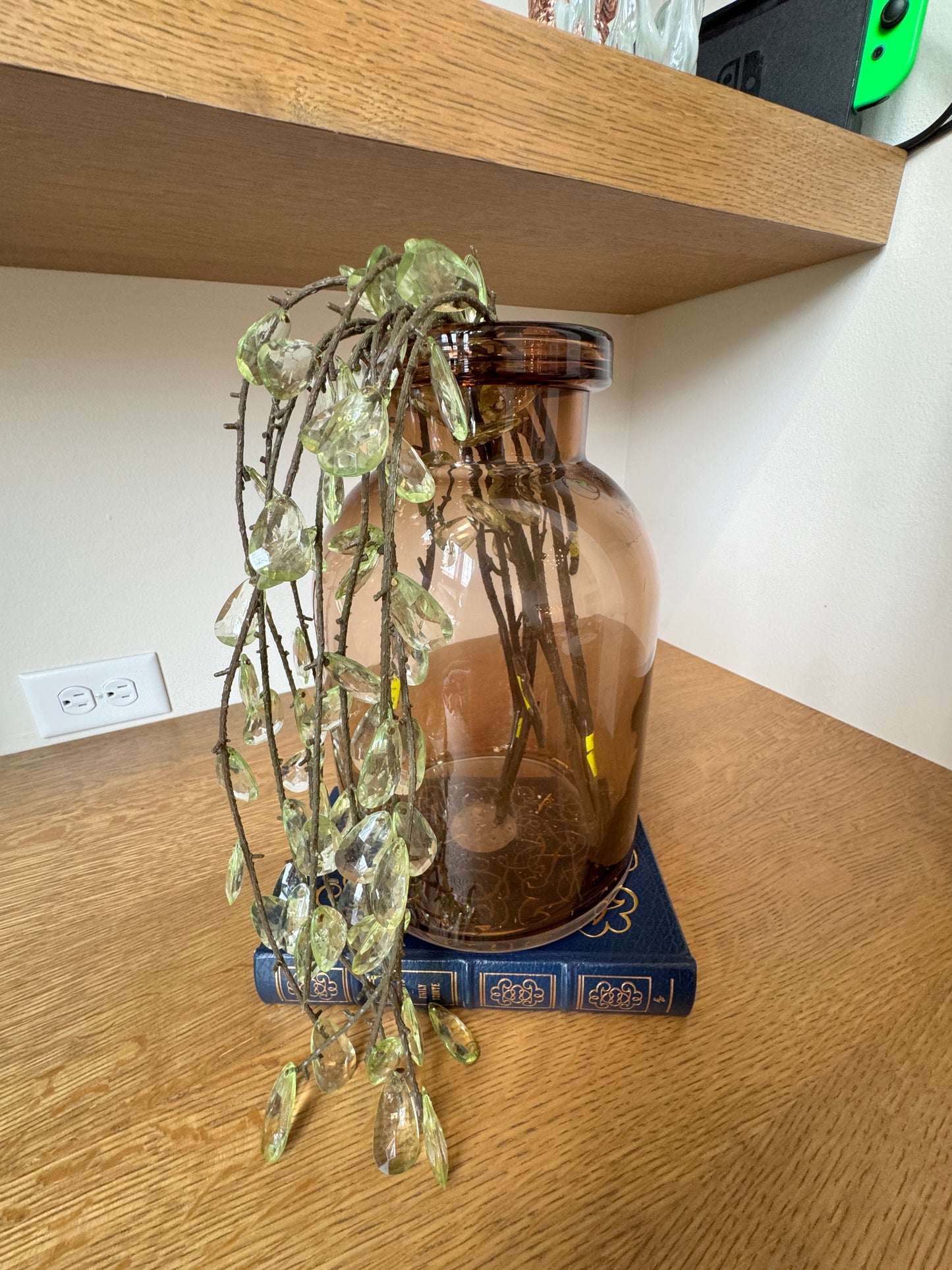 Cascading Shimmering Jewel Sprays - Set of 5