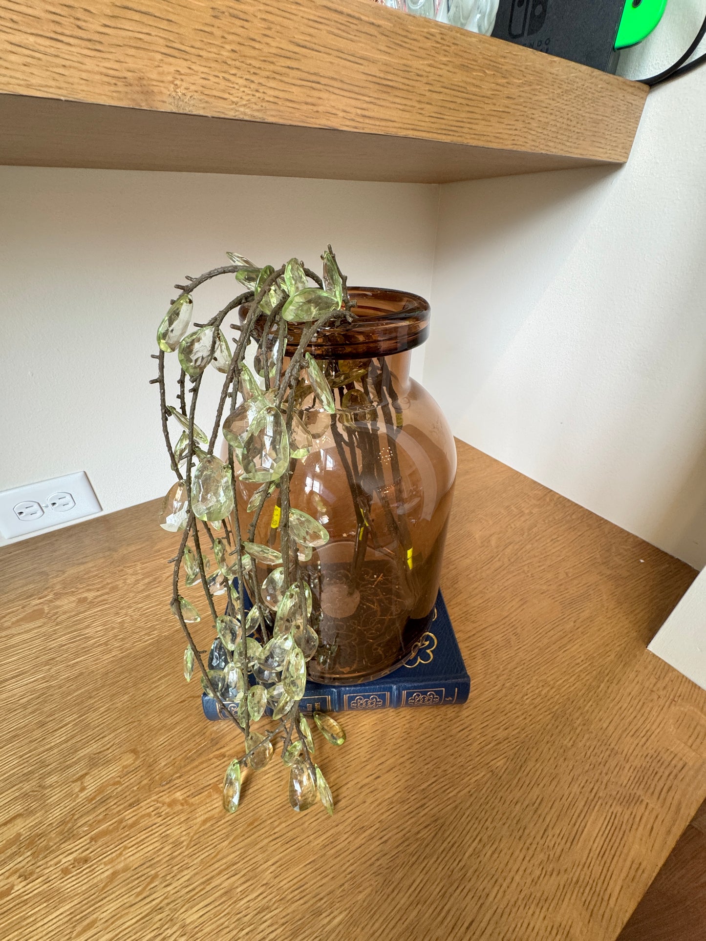 Cascading Shimmering Jewel Sprays - Set of 5