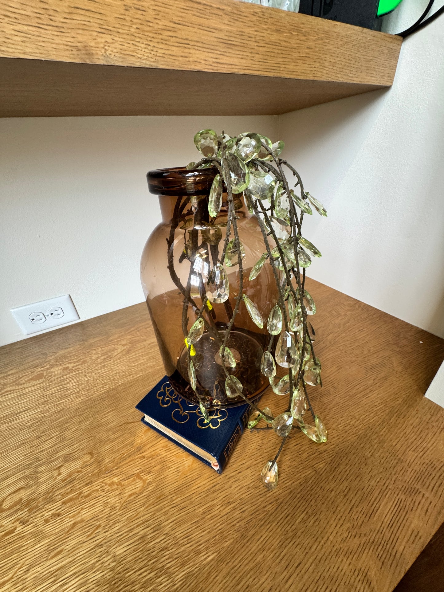 Cascading Shimmering Jewel Sprays - Set of 5