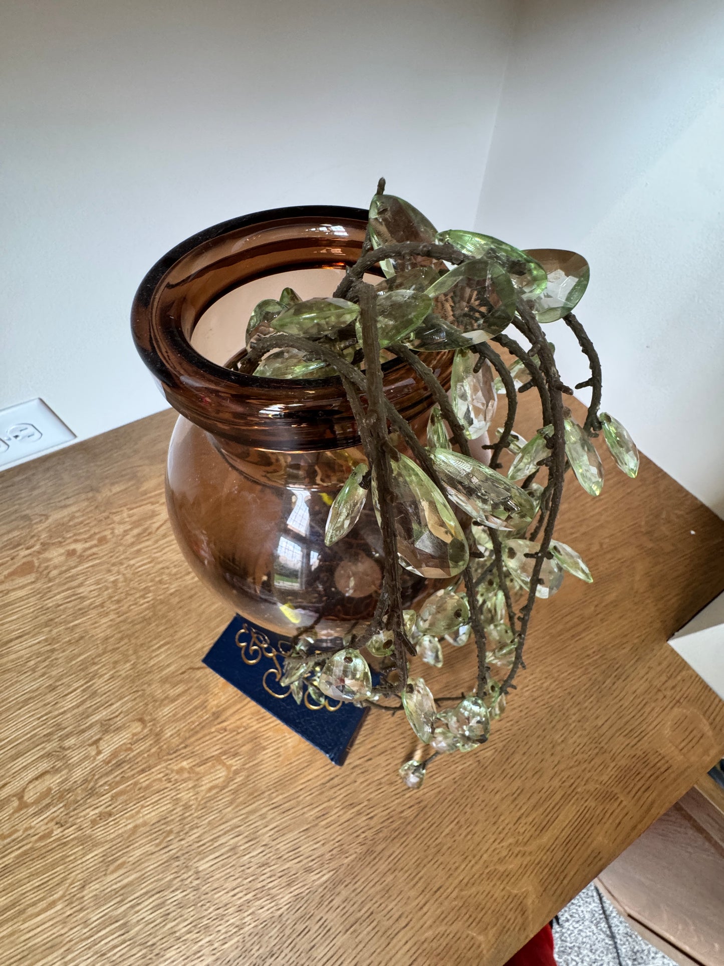 Cascading Shimmering Jewel Sprays - Set of 5