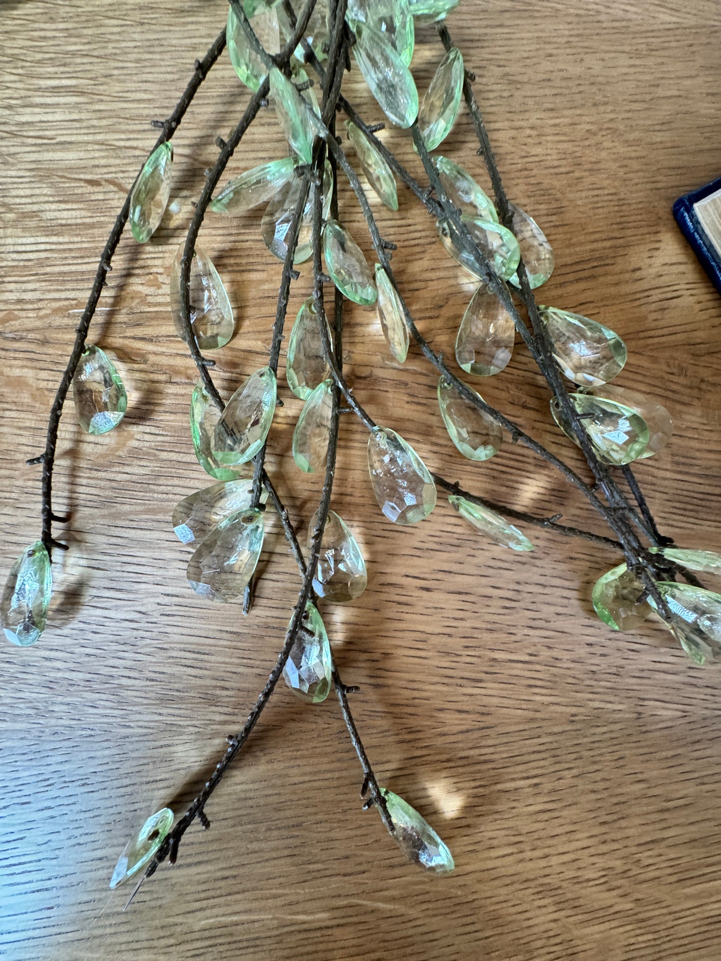 Cascading Shimmering Jewel Sprays - Set of 5