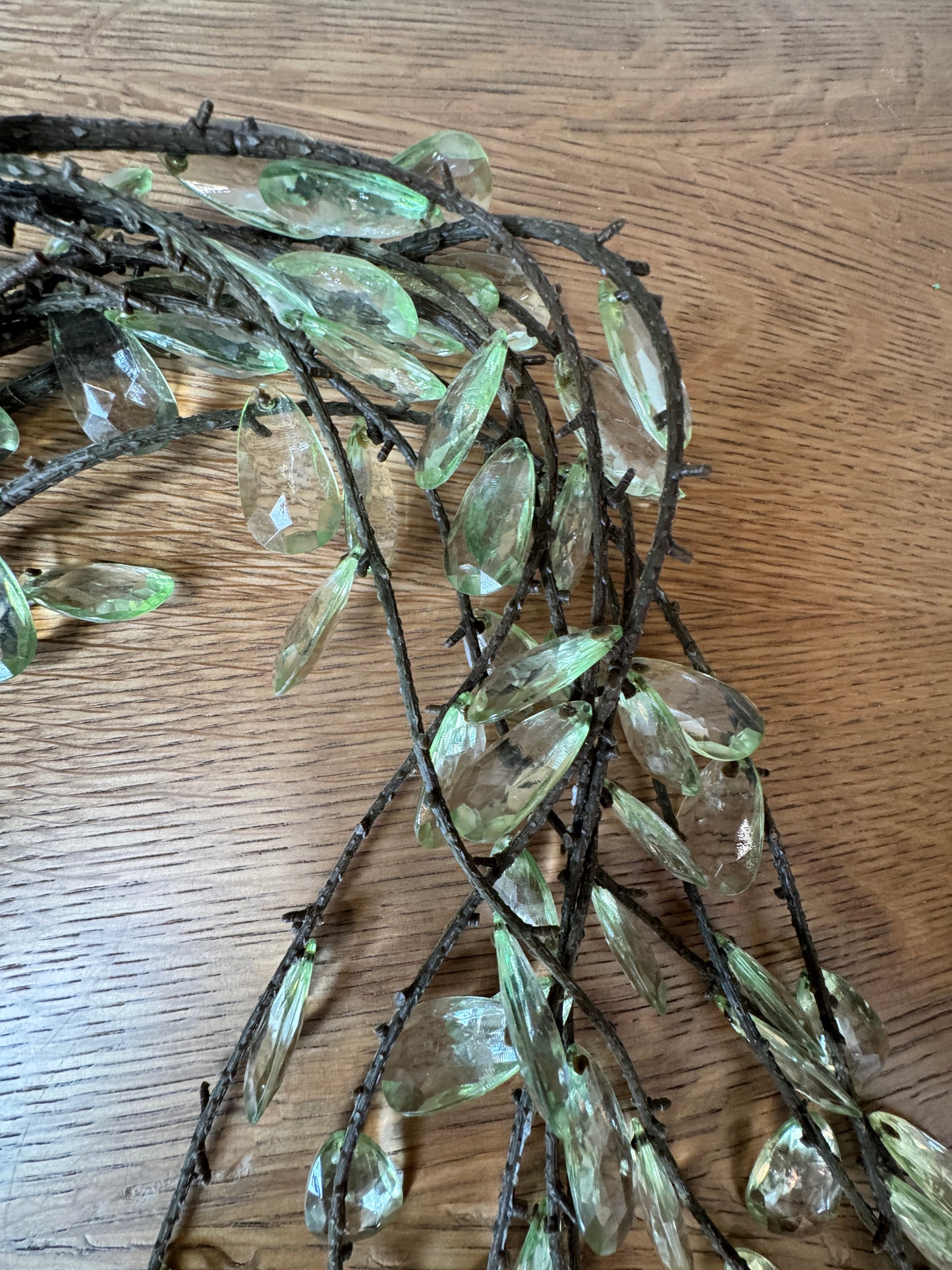 Cascading Shimmering Jewel Sprays - Set of 5