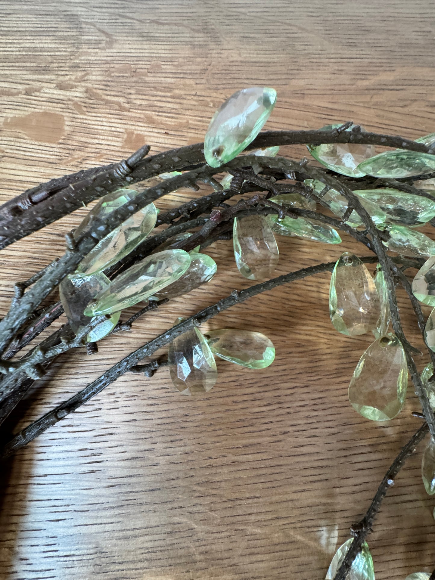 Cascading Shimmering Jewel Sprays - Set of 5