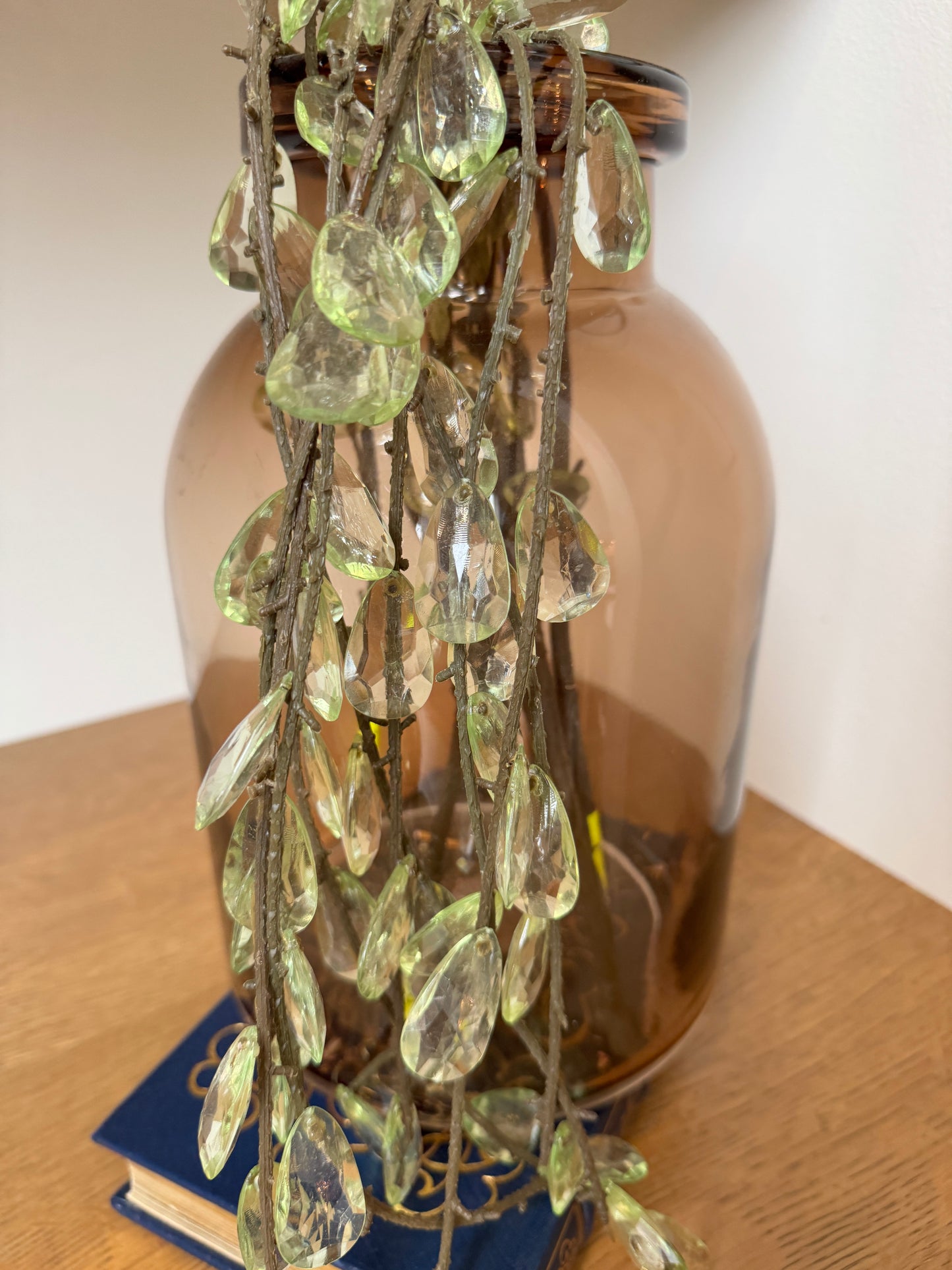 Cascading Shimmering Jewel Sprays - Set of 5