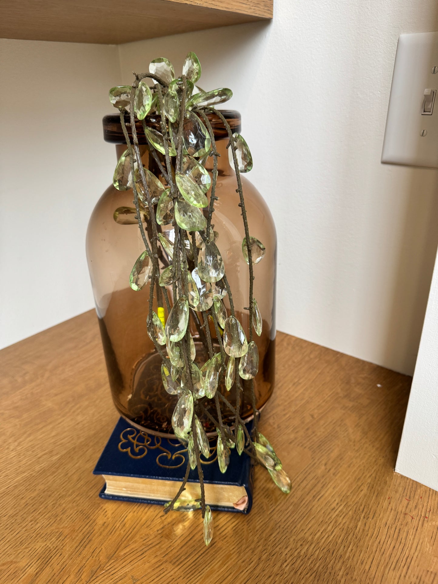 Cascading Shimmering Jewel Sprays - Set of 5