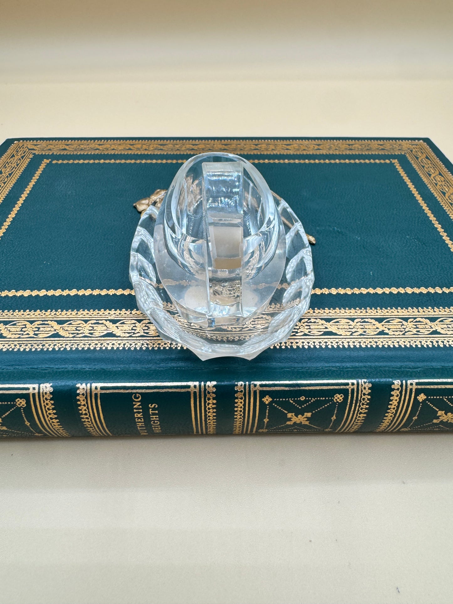 Crystal Duck Salt Cellar – Made in Czechoslovakia