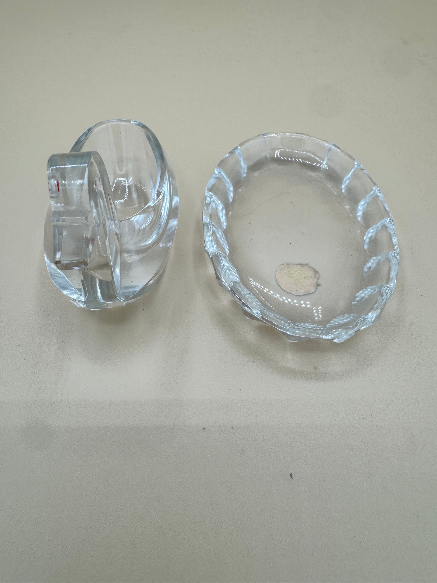 Crystal Duck Salt Cellar – Made in Czechoslovakia