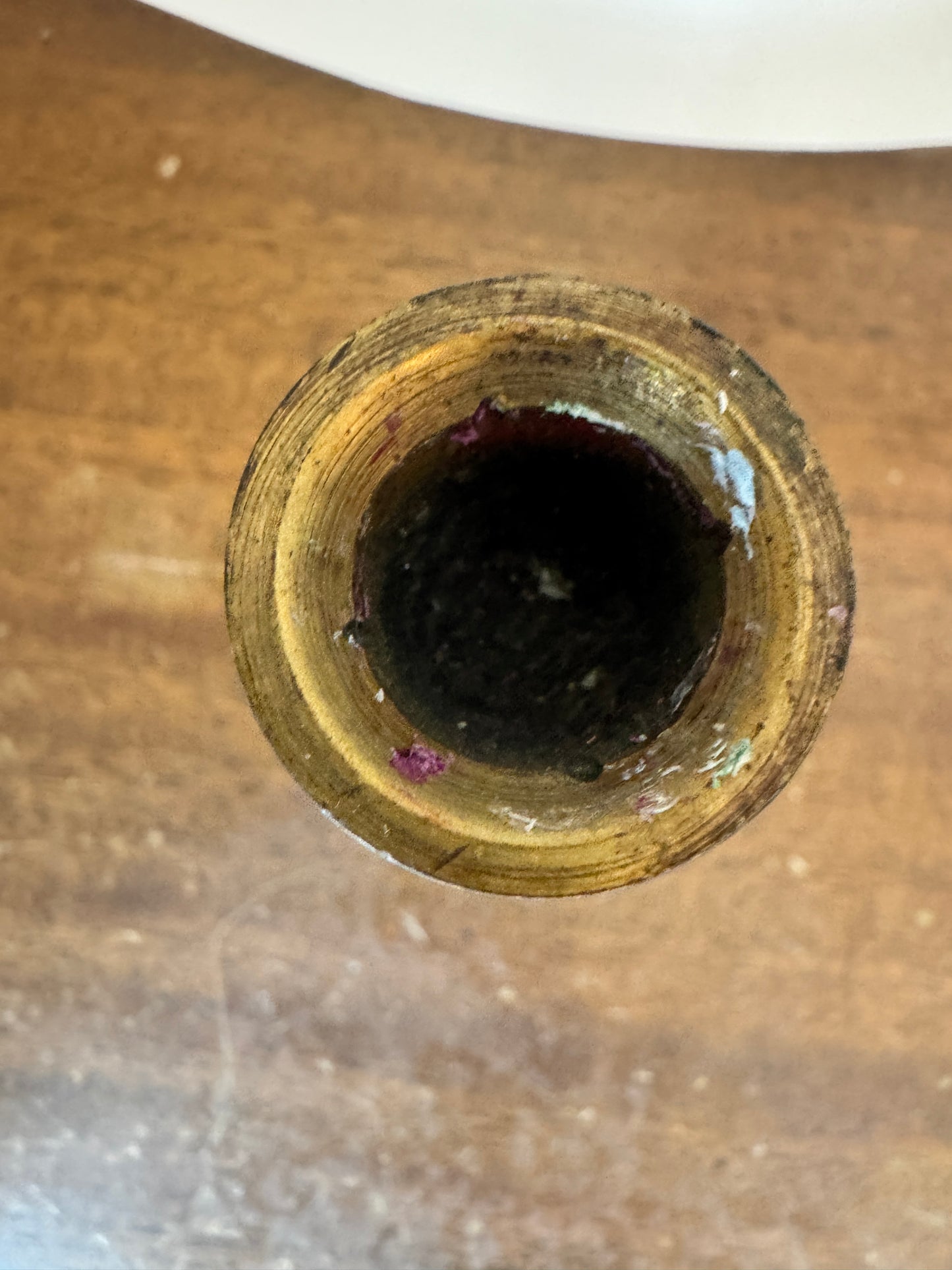 Vintage Solid Brass Candlestick – 5” Taper Holder