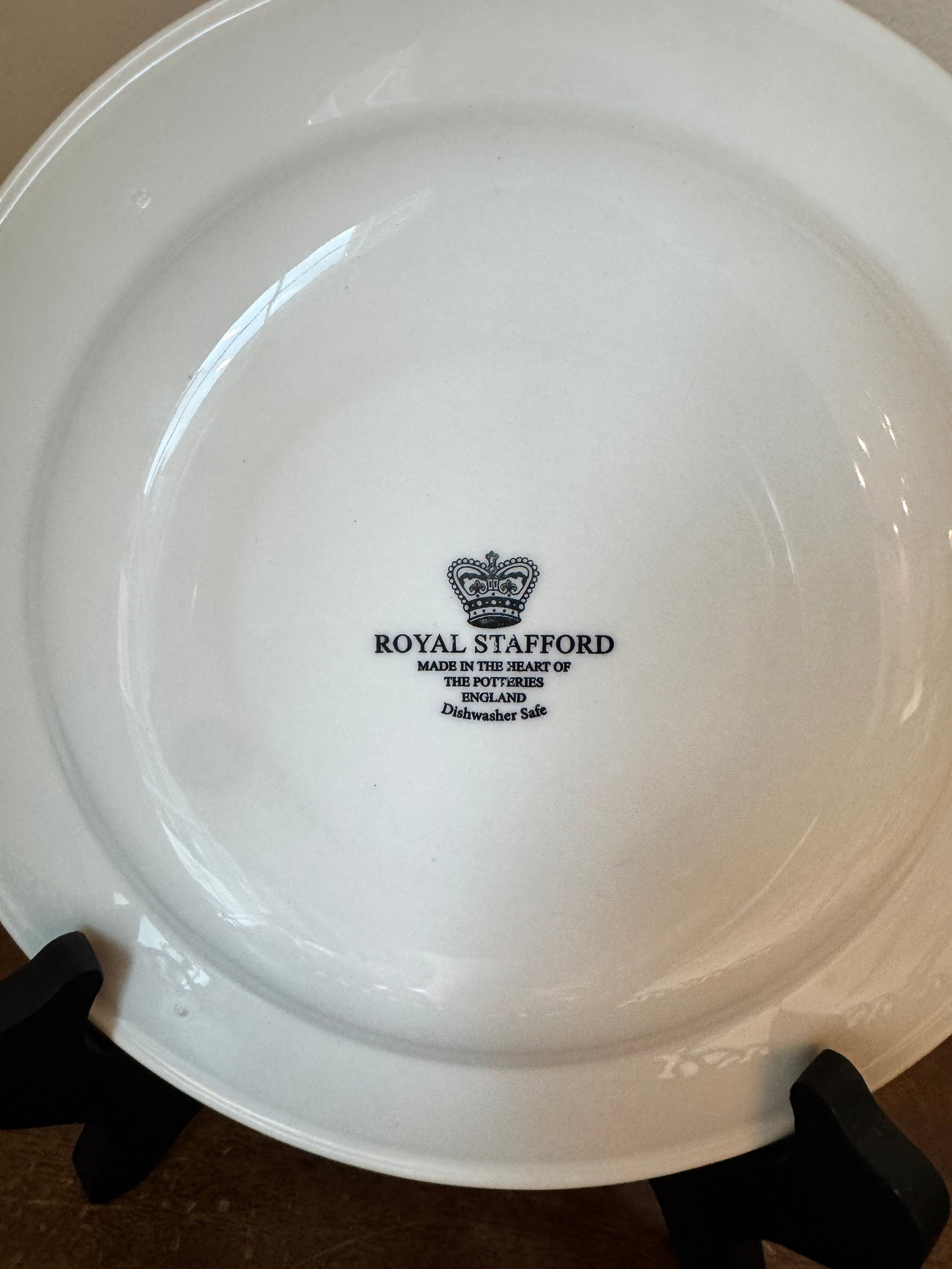Royal Stafford Halloween Haunted House Salad Plate – 8.25” – Limited Edition, Made in England