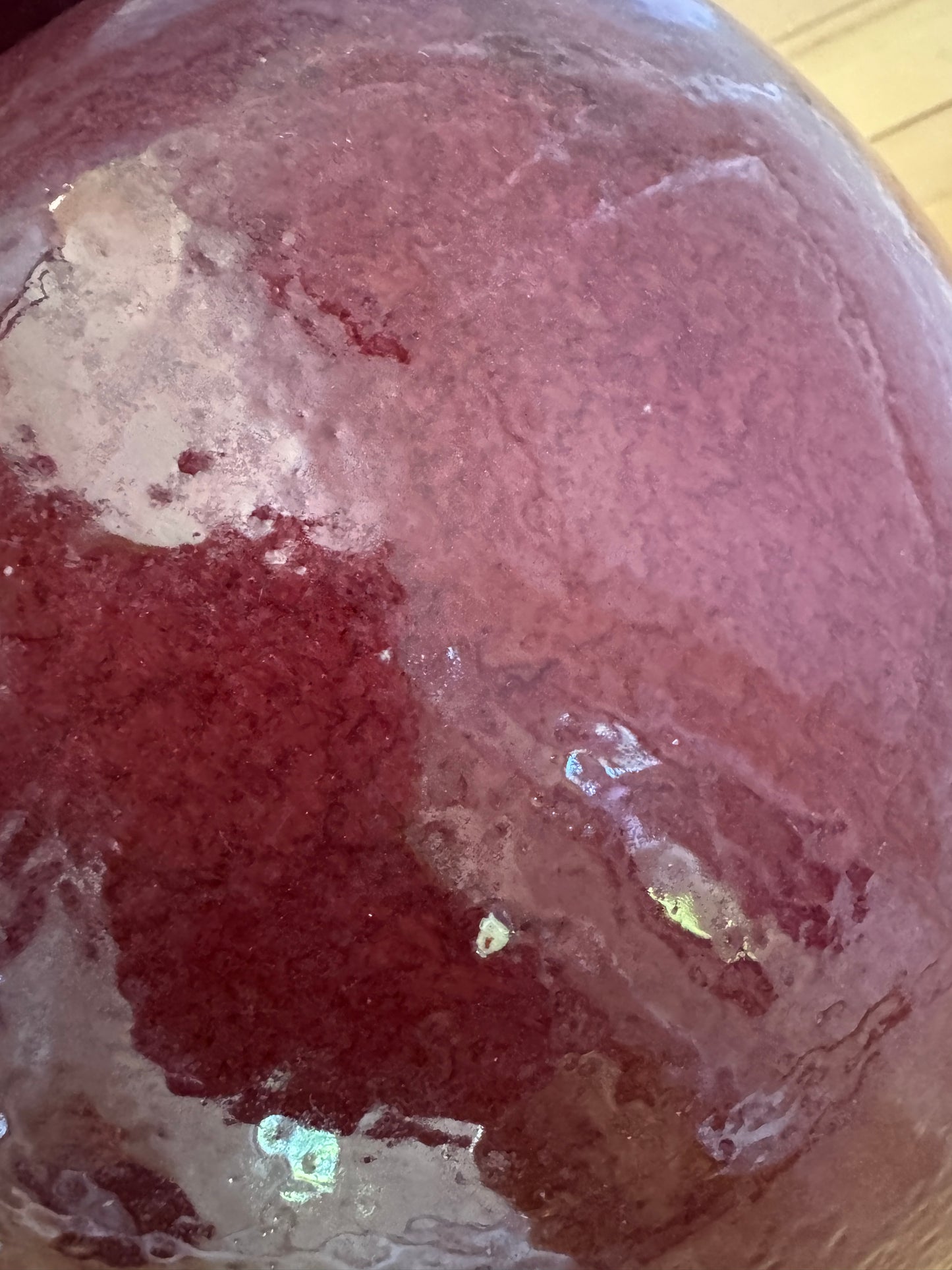 Large Chinese Oxblood “Sang de Boeuf” Double Gourd Porcelain Vase – 16.5” Tall, Mid-Century Jingdezhen Style