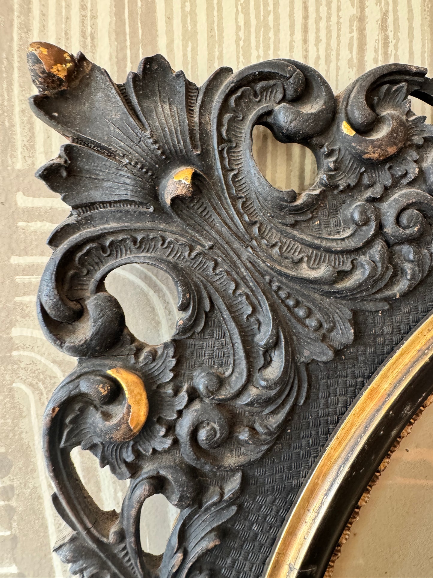 Victorian Oval Portrait in Ornate Frame