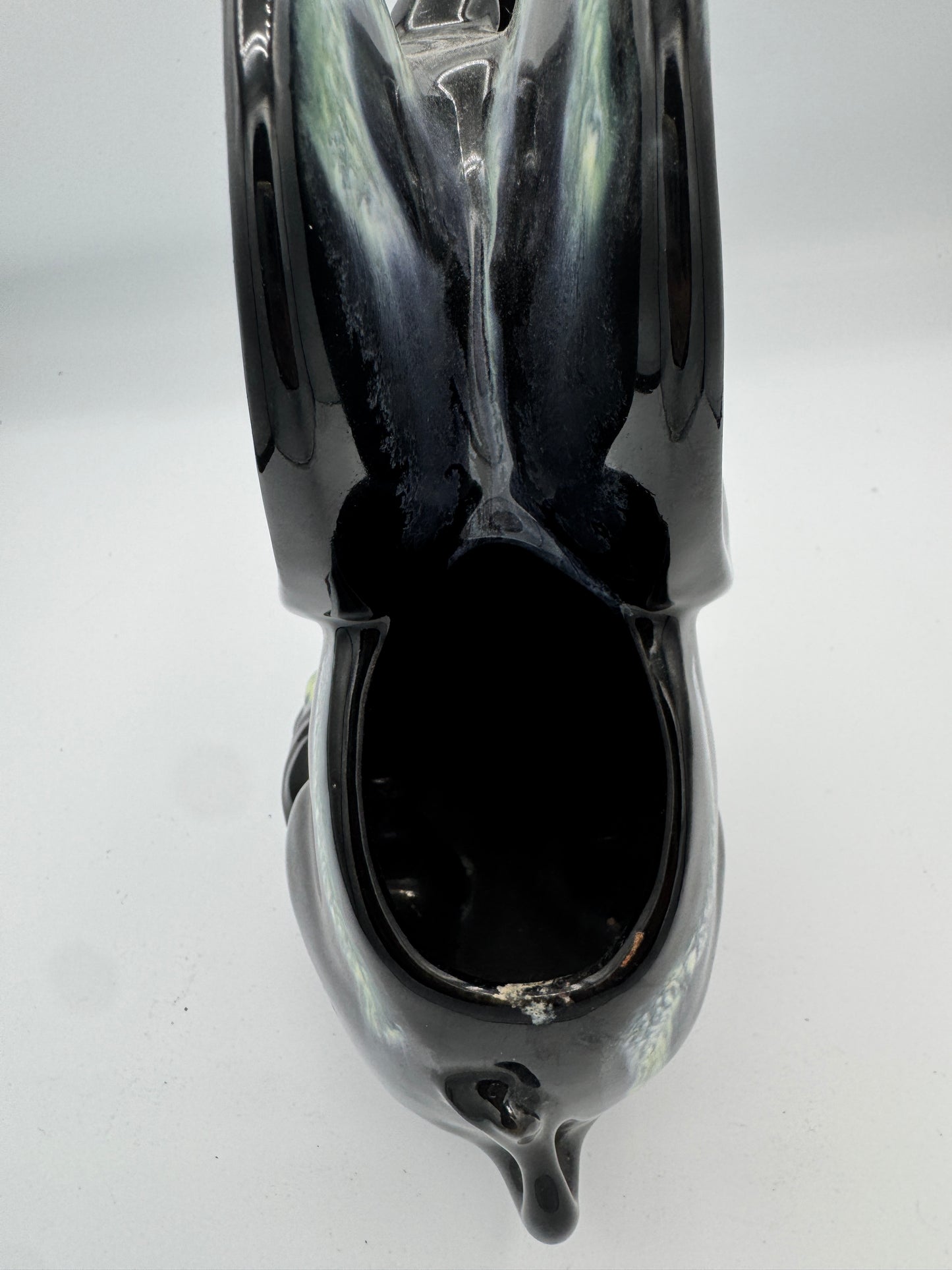 Royal Haeger Black Elephant Figurine – Handcrafted USA (#509)