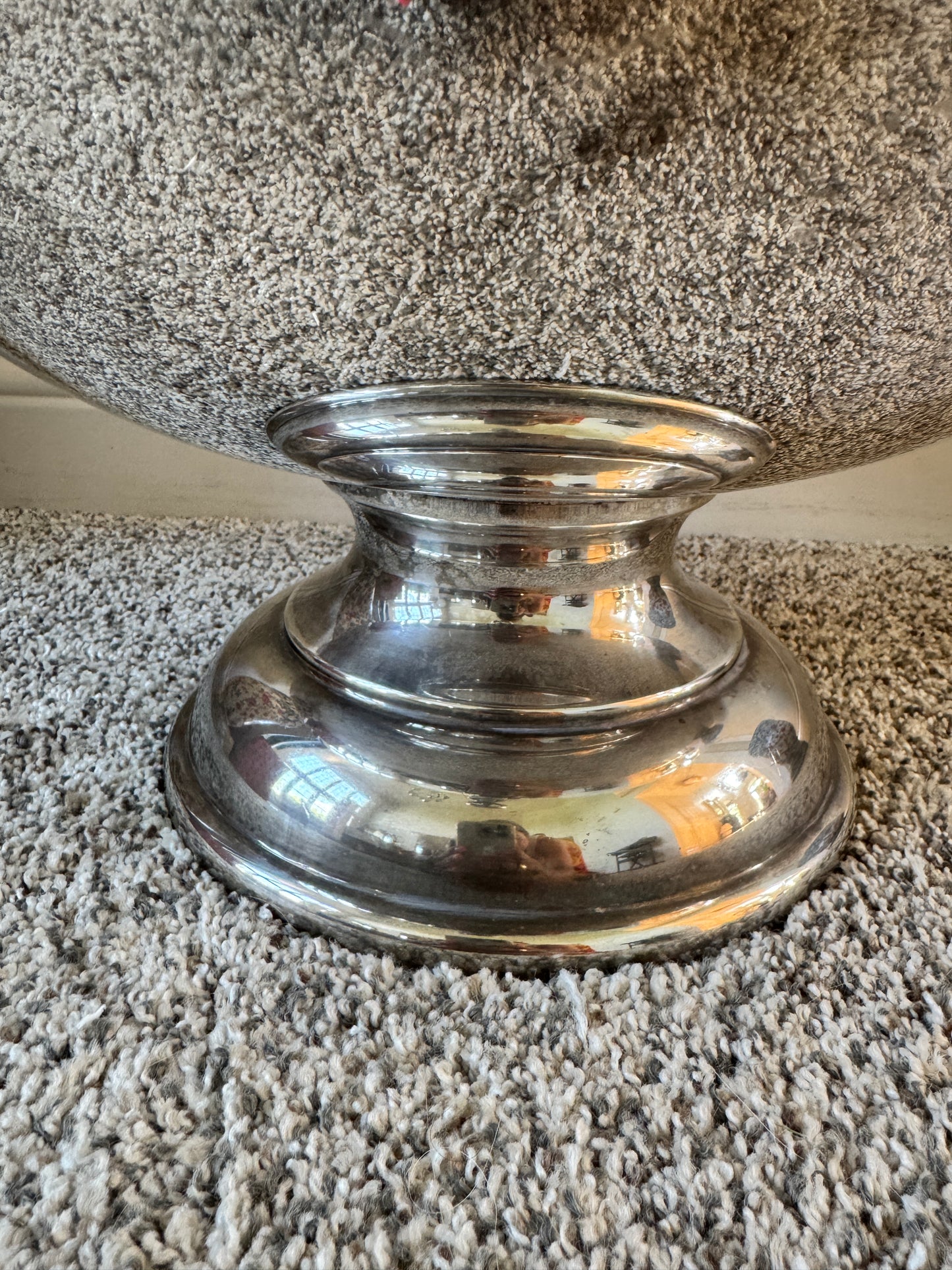 W. & S. Blackinton Lion-Handled Silver Punch Bowl – 16" Vintage Wedding Centerpiece