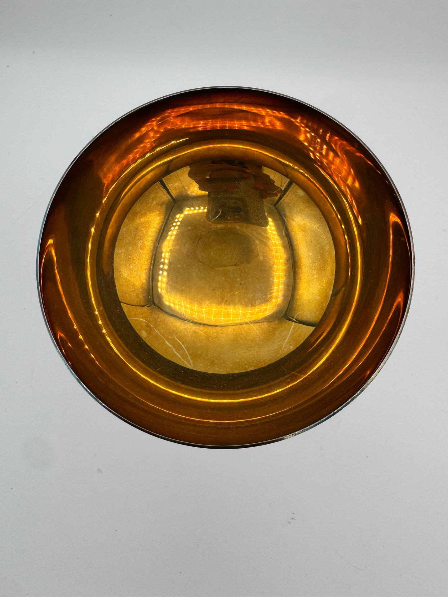 Raimond Silver-Plated Dessert Coupes with Golden Interior – Set of 2, Midcentury Barware