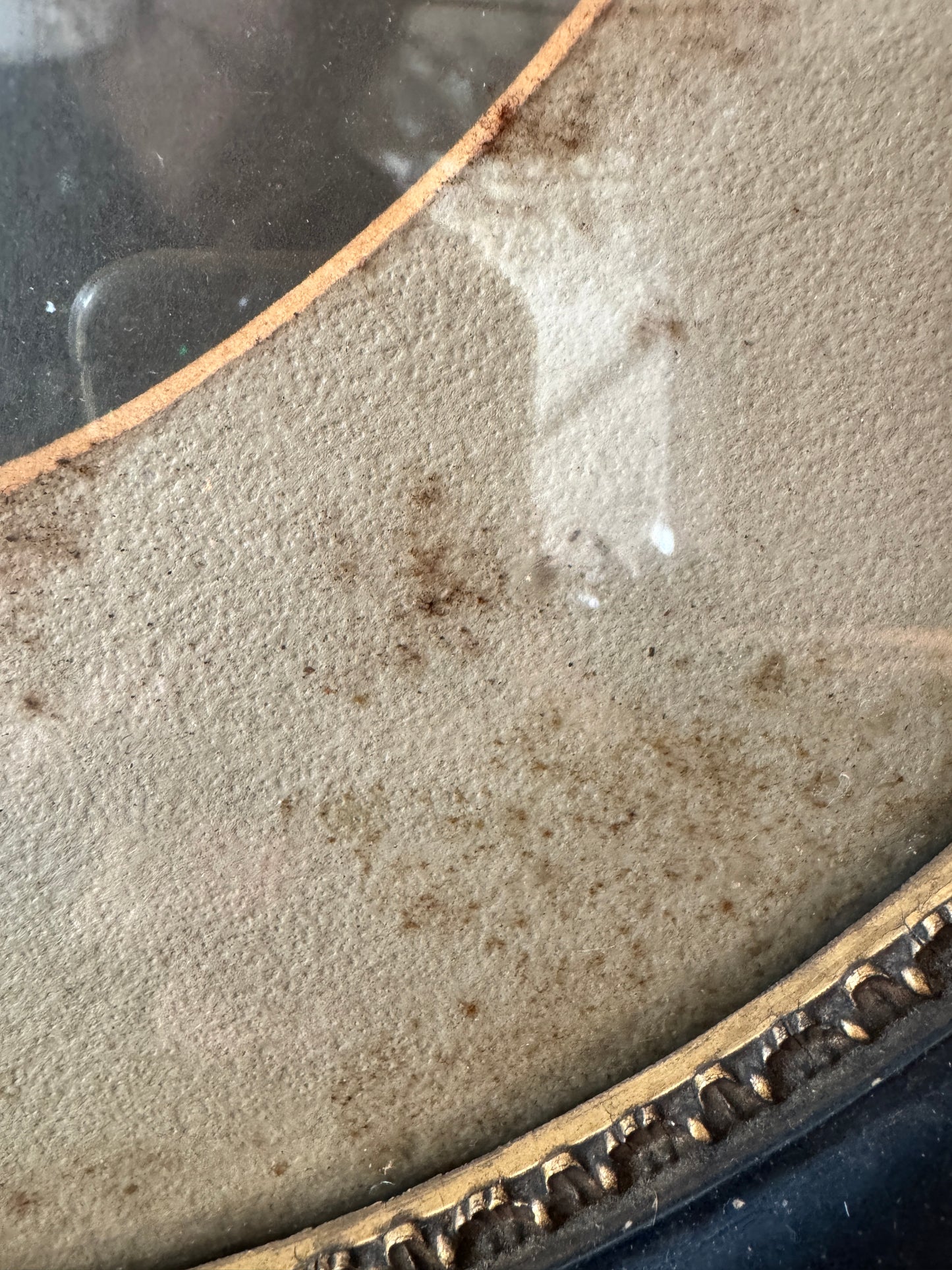 Victorian Oval Portrait in Ornate Frame