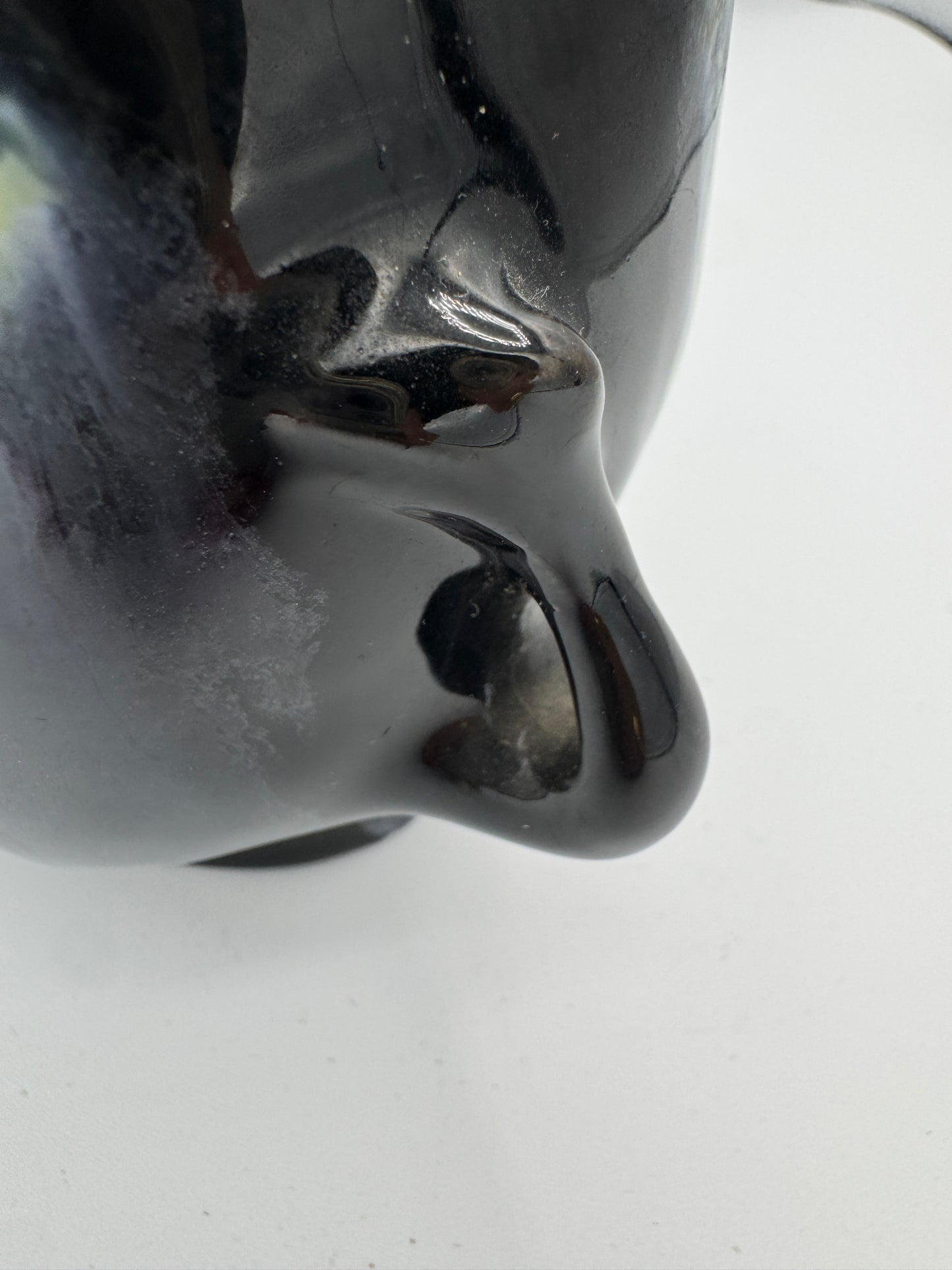 Royal Haeger Black Elephant Figurine – Handcrafted USA (#509)