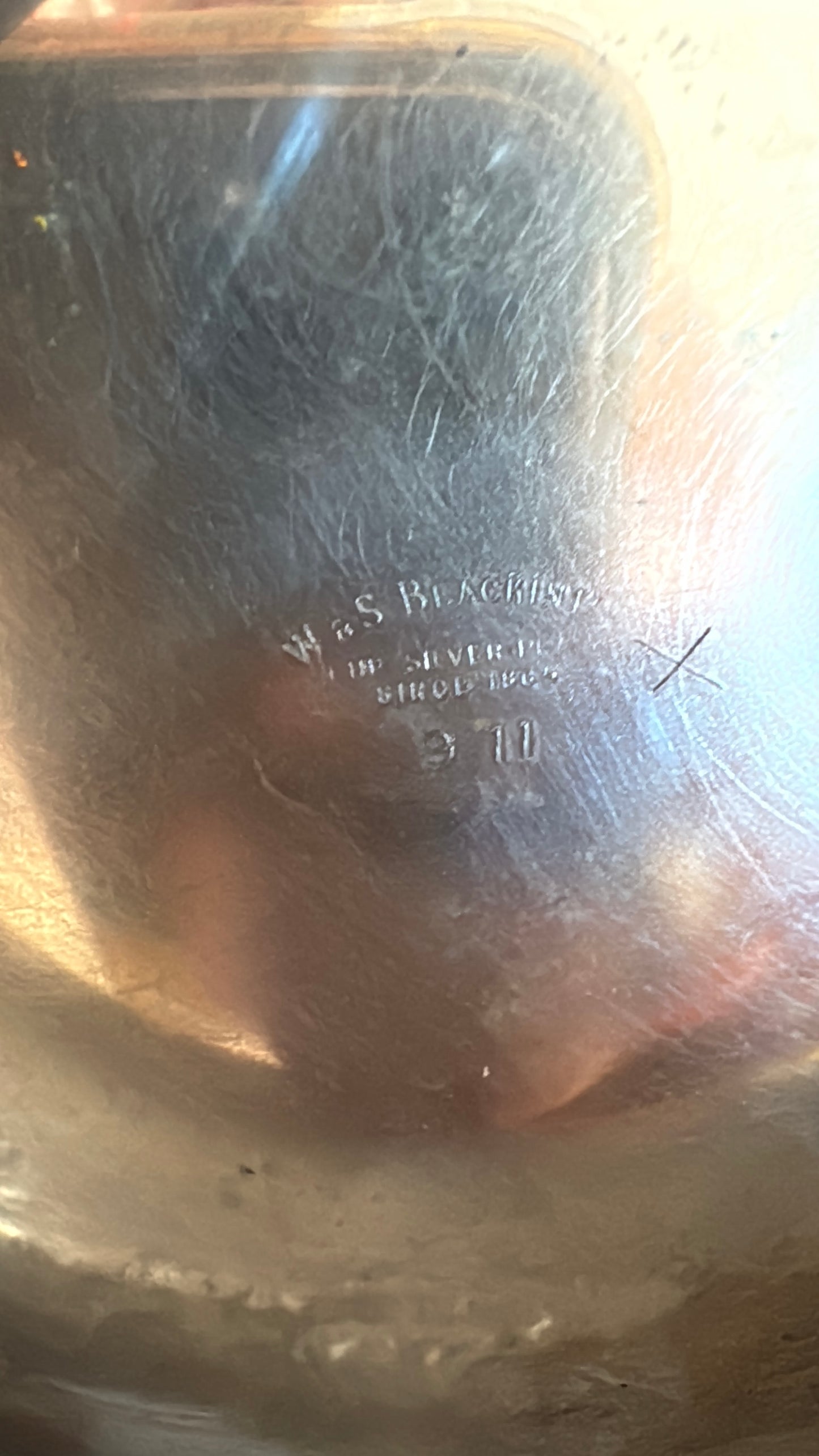 W. & S. Blackinton Lion-Handled Silver Punch Bowl – 16" Vintage Wedding Centerpiece