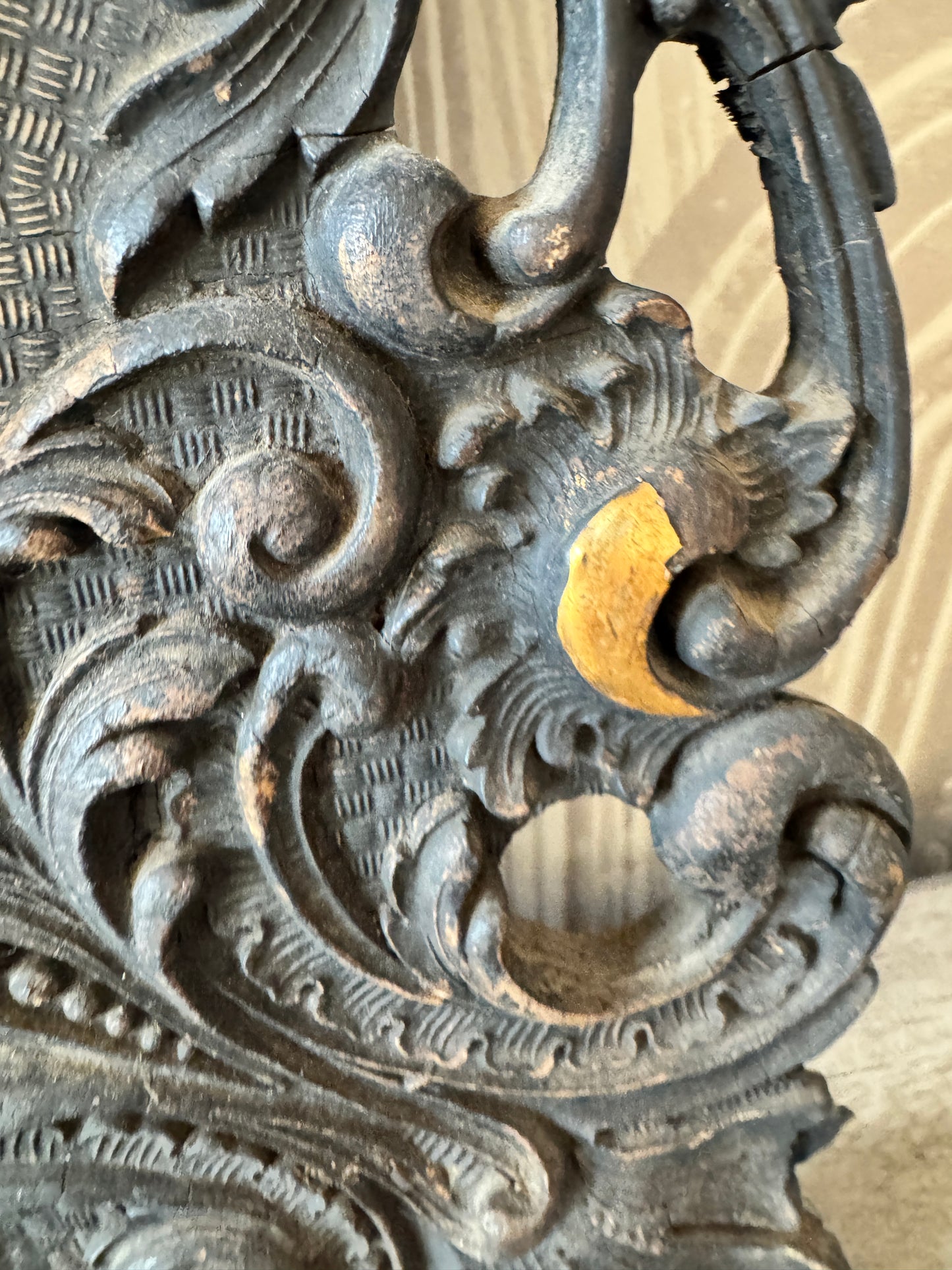 Victorian Oval Portrait in Ornate Frame