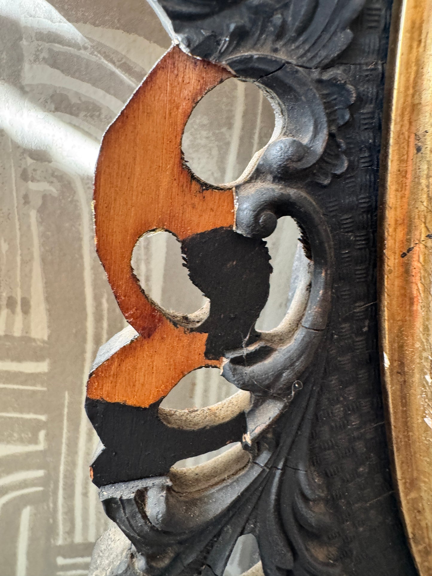 Victorian Oval Portrait in Ornate Frame