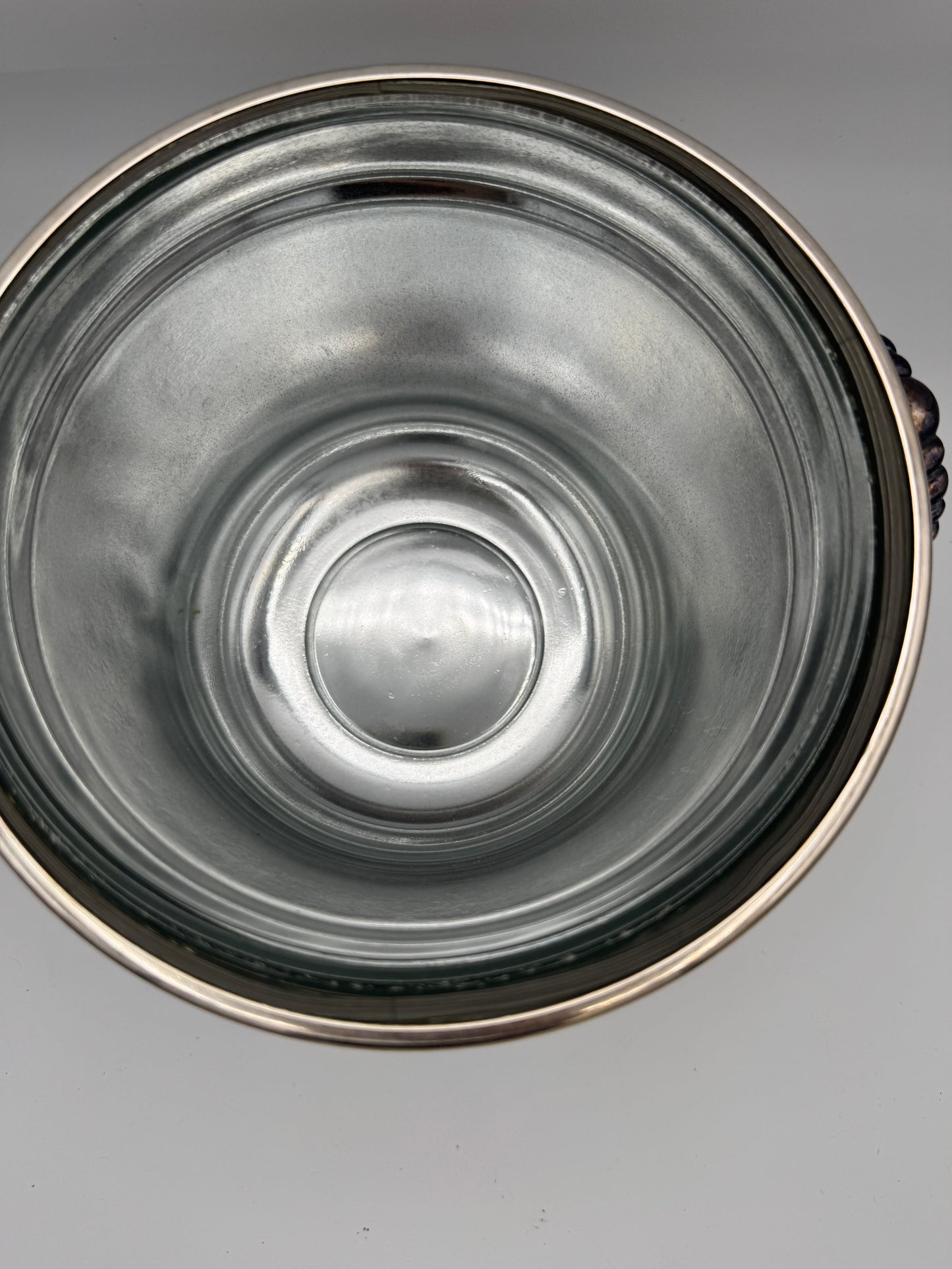 William Rogers No. 27 Silverplate Paul Revere Ice Bucket with Tongs