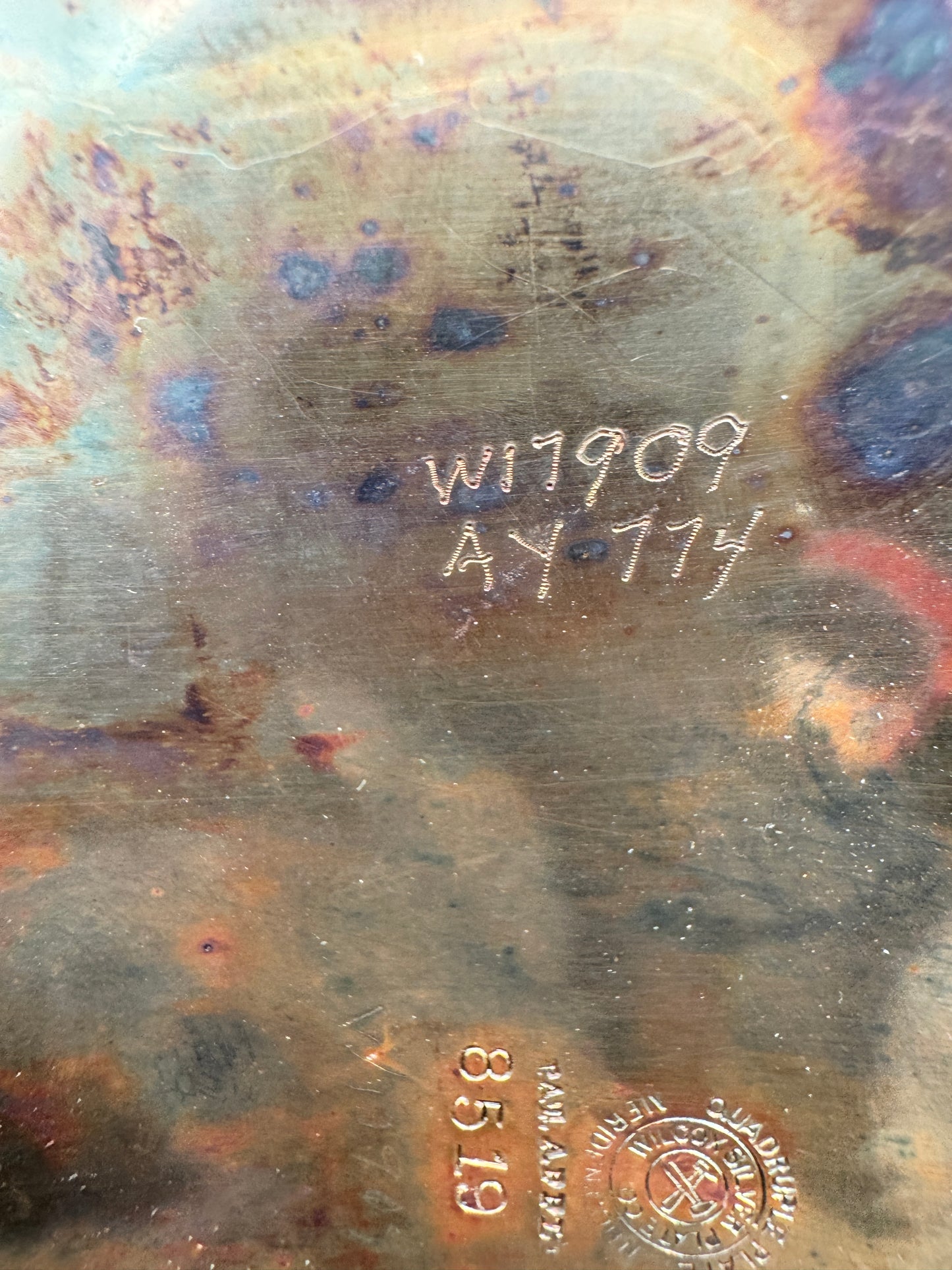 Antique Wilcox Silver Plate Co. Quadruple Plate Candlesticks – Victorian Era, Ornate Silver Candle Holders (Pair), c.1880s