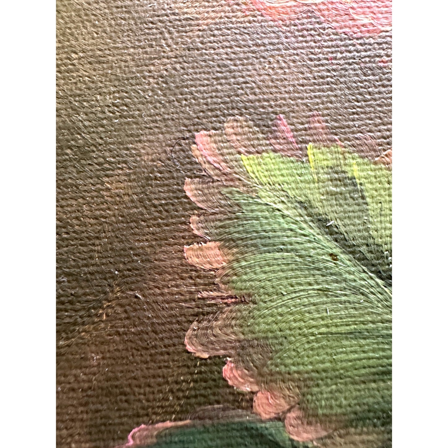 Floral Still Life Oil Painting on Canvas Framed | Textured Hand-Painted Bouquet Art
