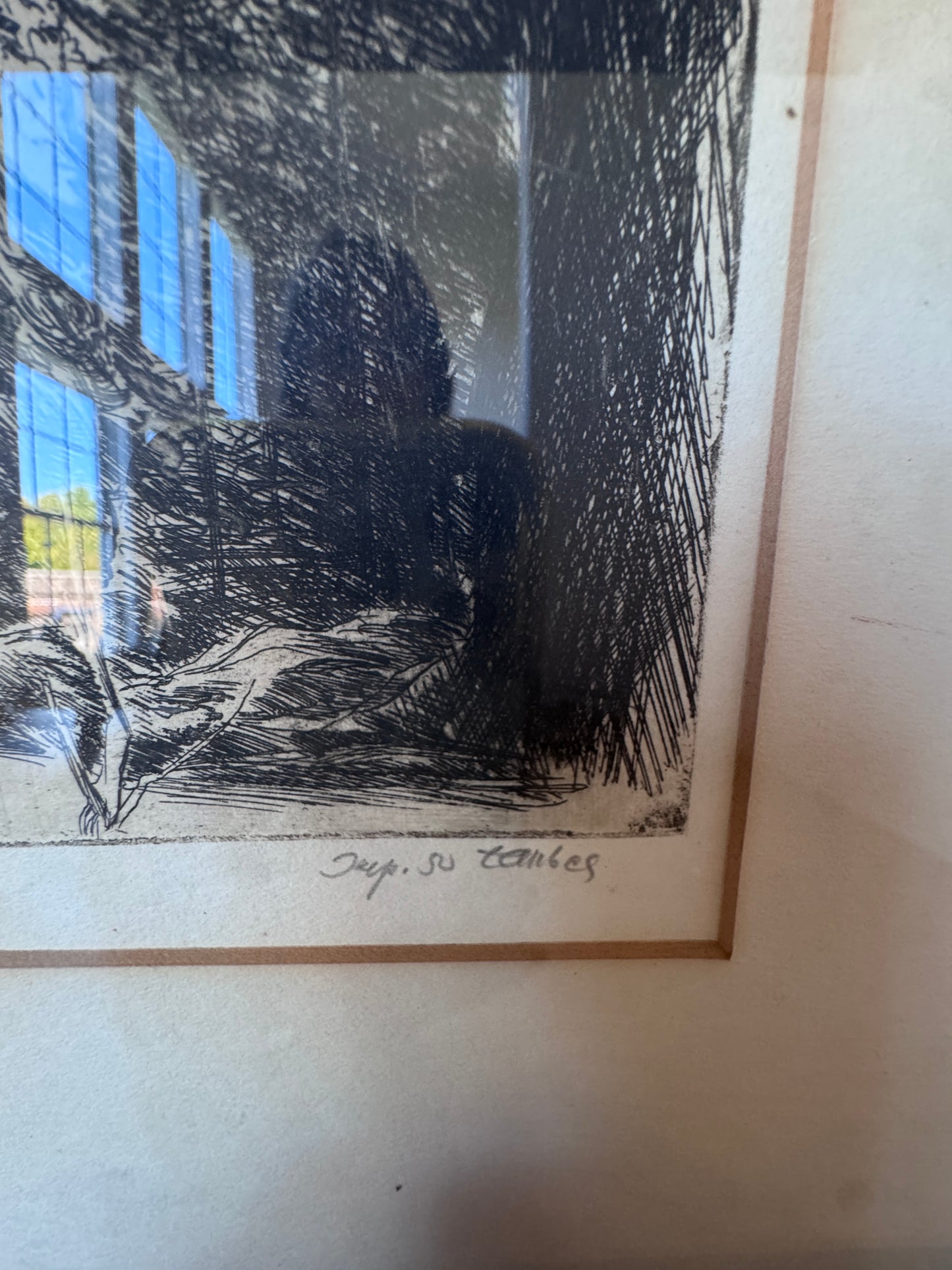 Frederic Taubes Landscape Etching - Landscape -  (1900–1981) – Unframed