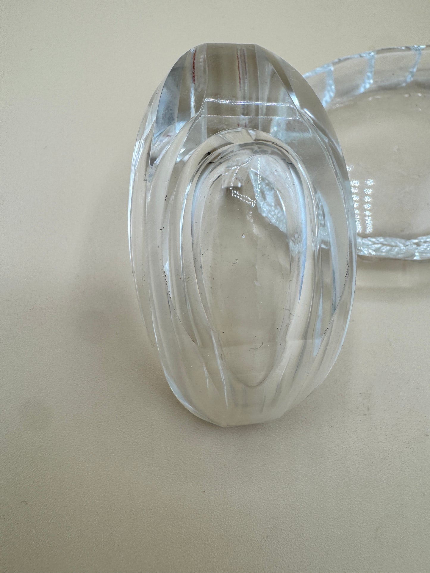 Crystal Duck Salt Cellar – Made in Czechoslovakia