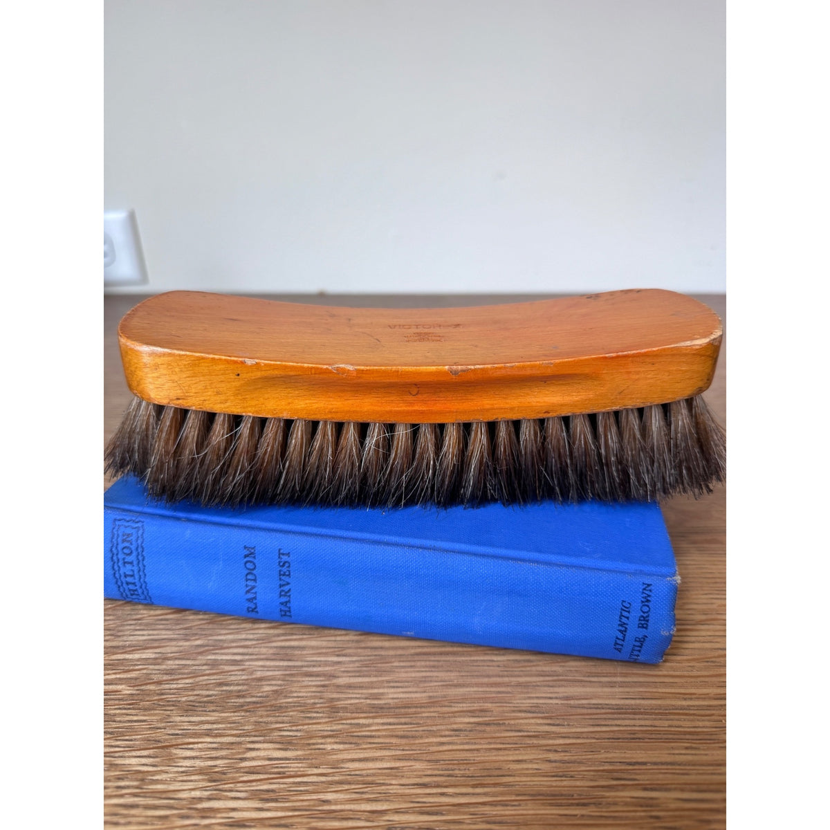 Vintage OXCO Horsehair Shoe Brush Made in USA – 8"