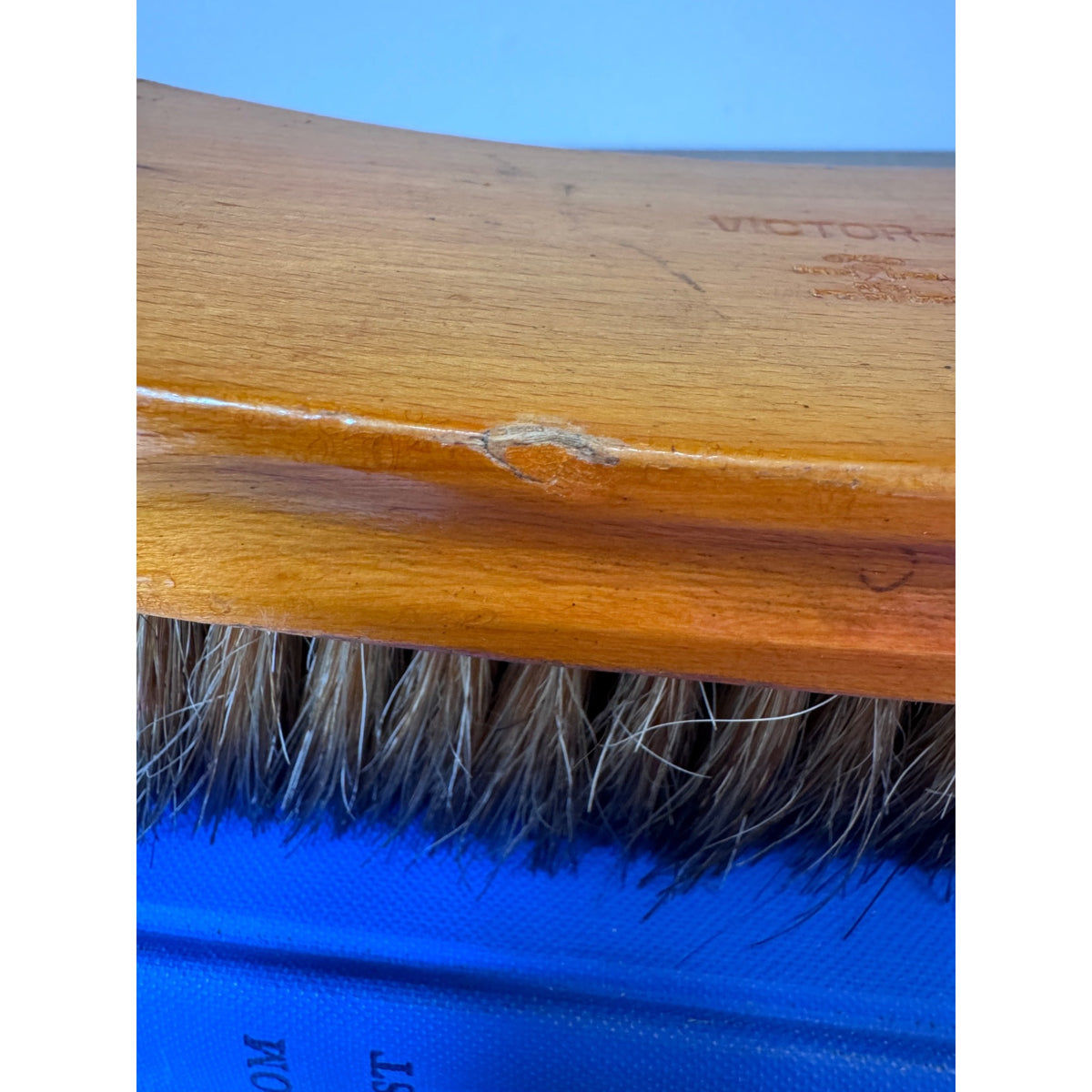 Vintage OXCO Horsehair Shoe Brush Made in USA – 8"