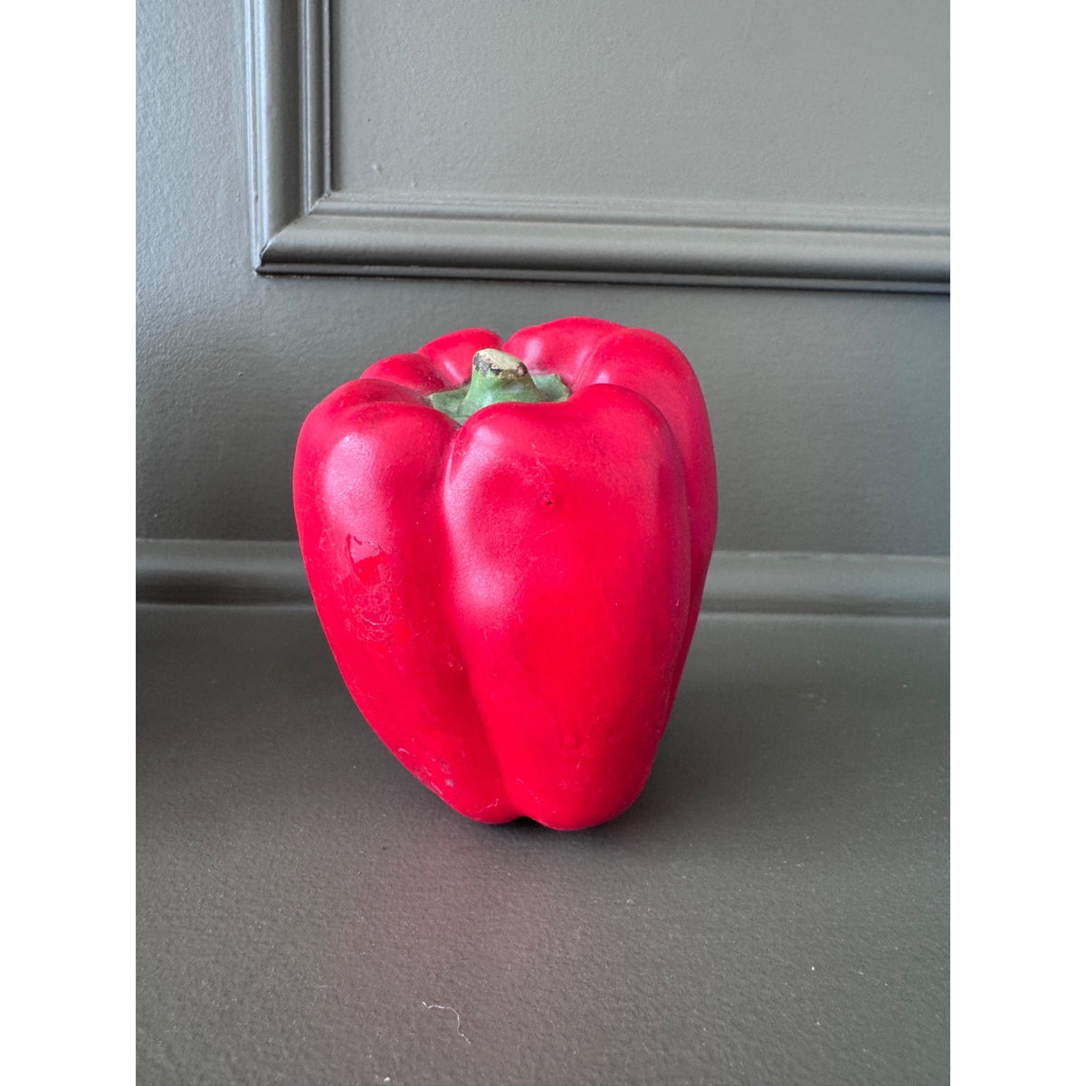 Mary Kirk Kelly Signed Ceramic Red Bell Pepper