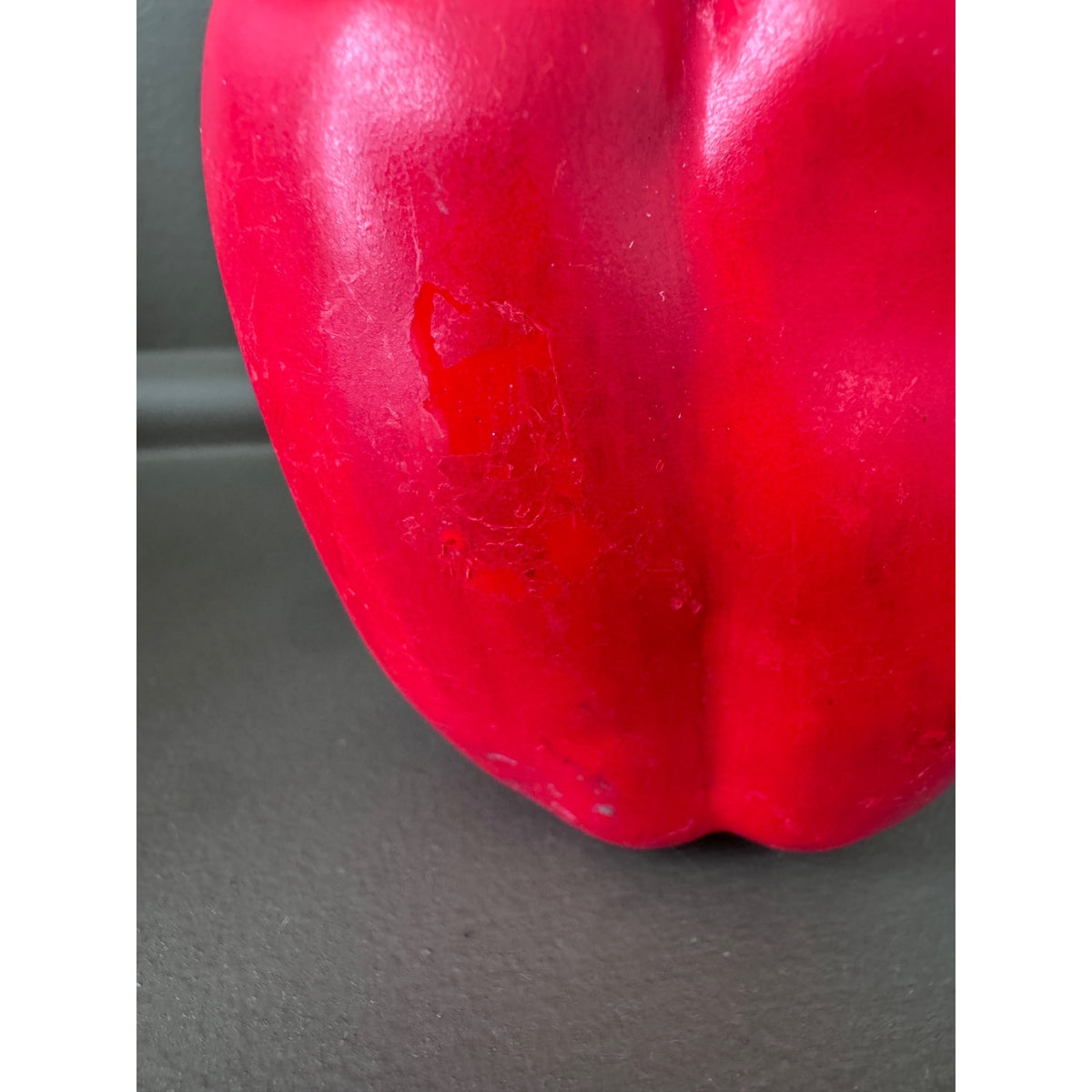 Mary Kirk Kelly Signed Ceramic Red Bell Pepper