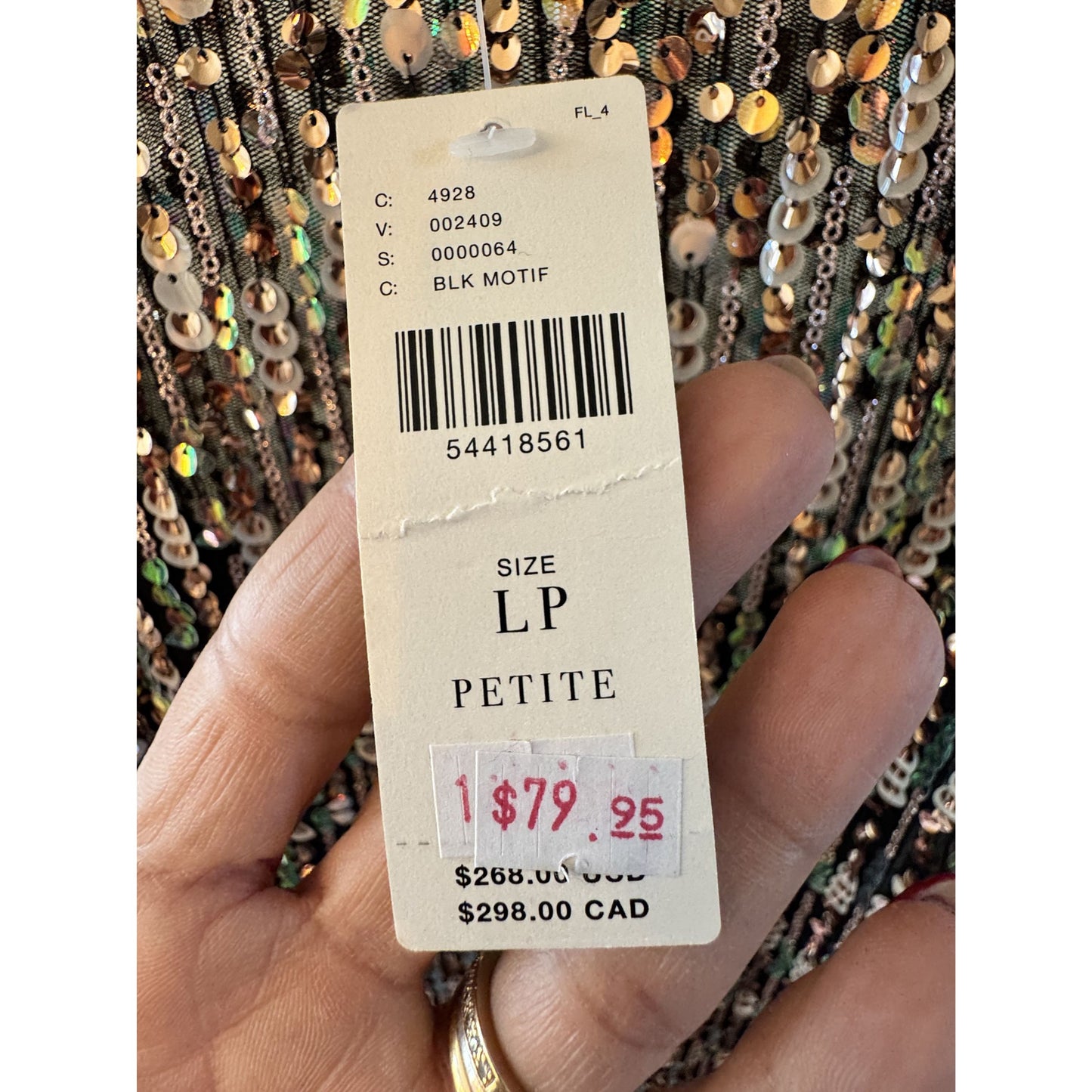 Anthropologie Corey Lynn Calter Sequin Dress – NWT