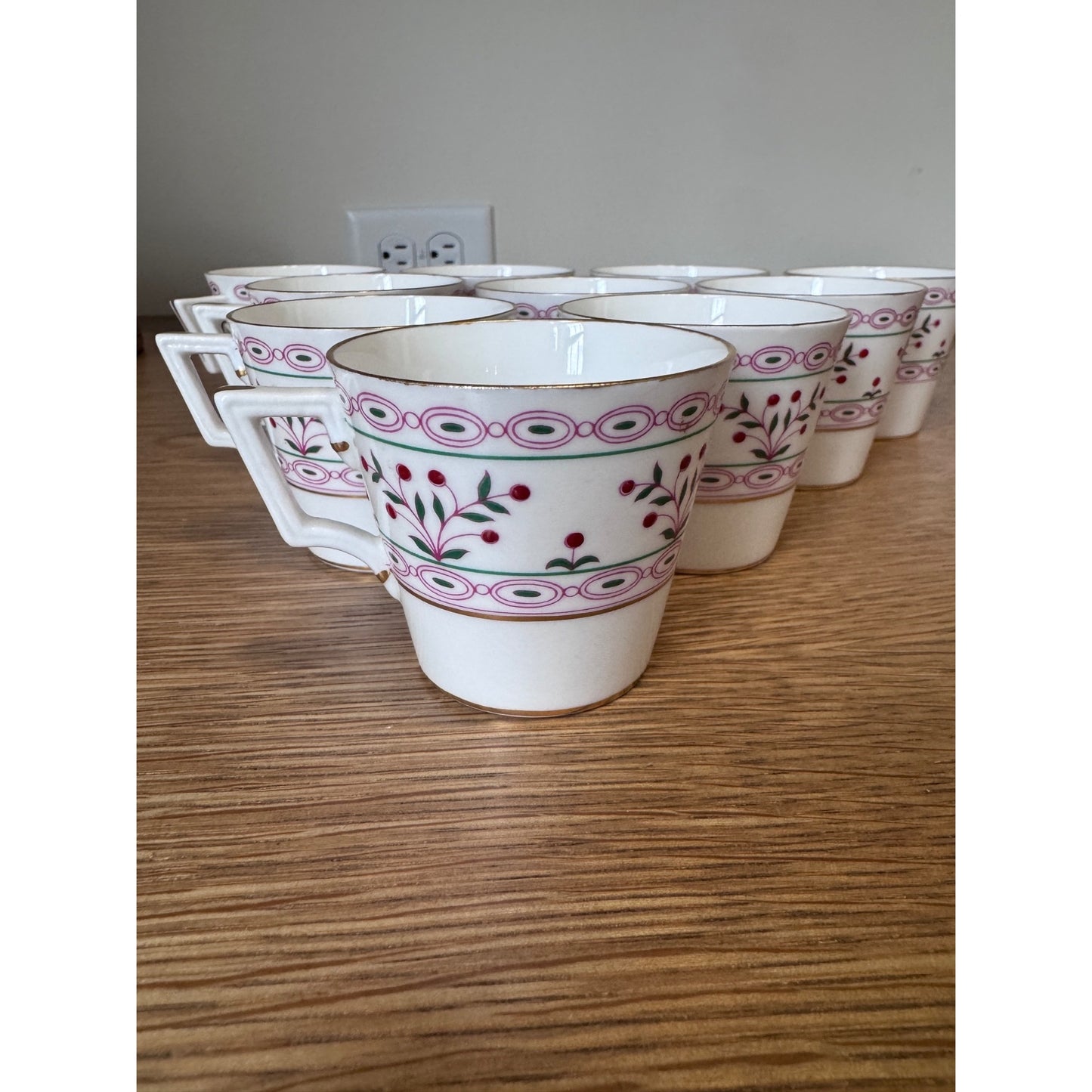 Royal Crown Derby “Brittany” Demitasse Cups | English Bone China (Cup Only)