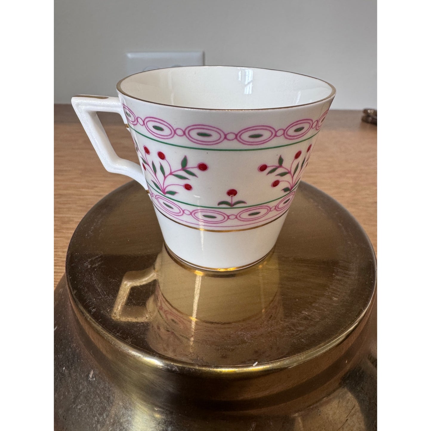 Royal Crown Derby “Brittany” Demitasse Cups | English Bone China (Cup Only)