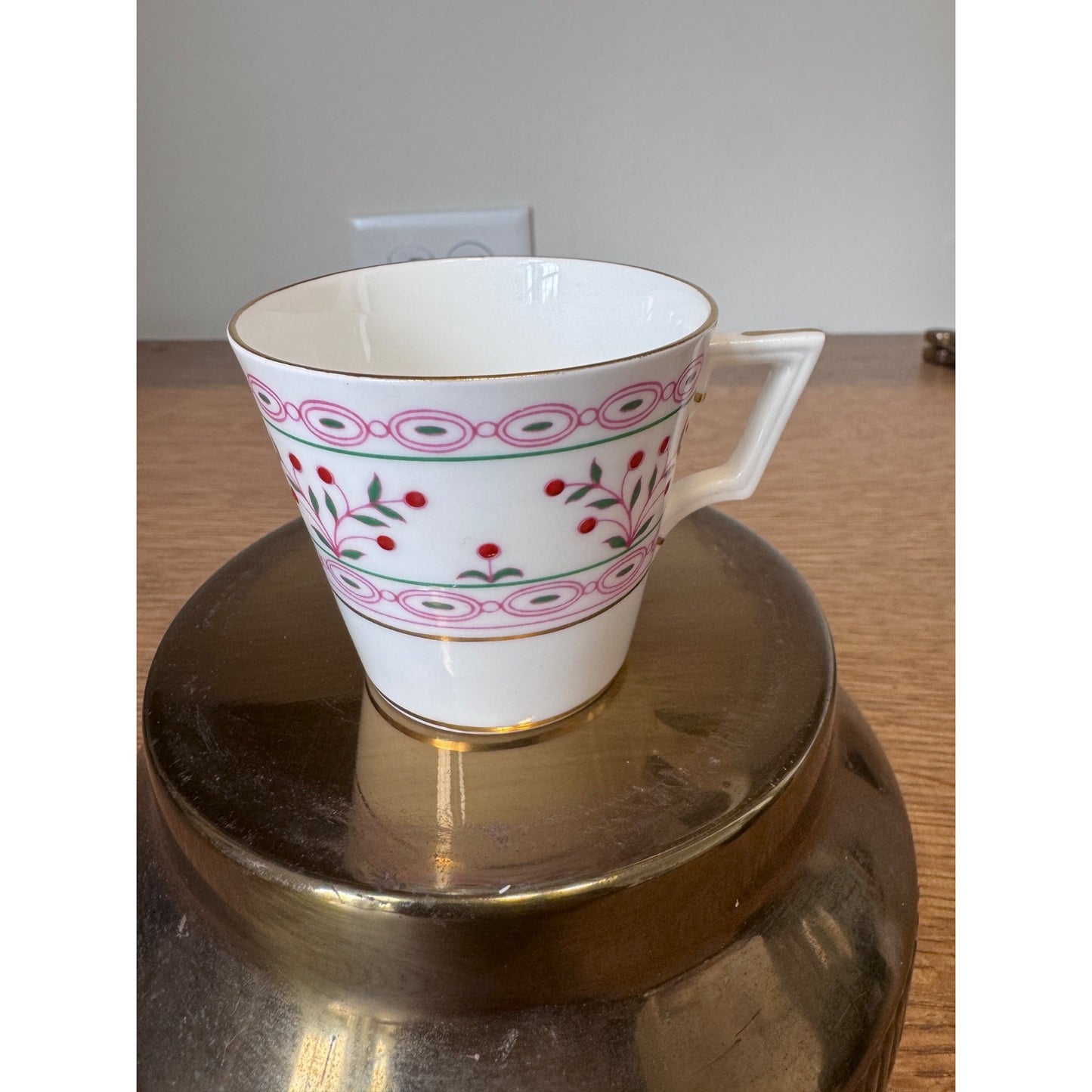 Royal Crown Derby “Brittany” Demitasse Cups | English Bone China (Cup Only)