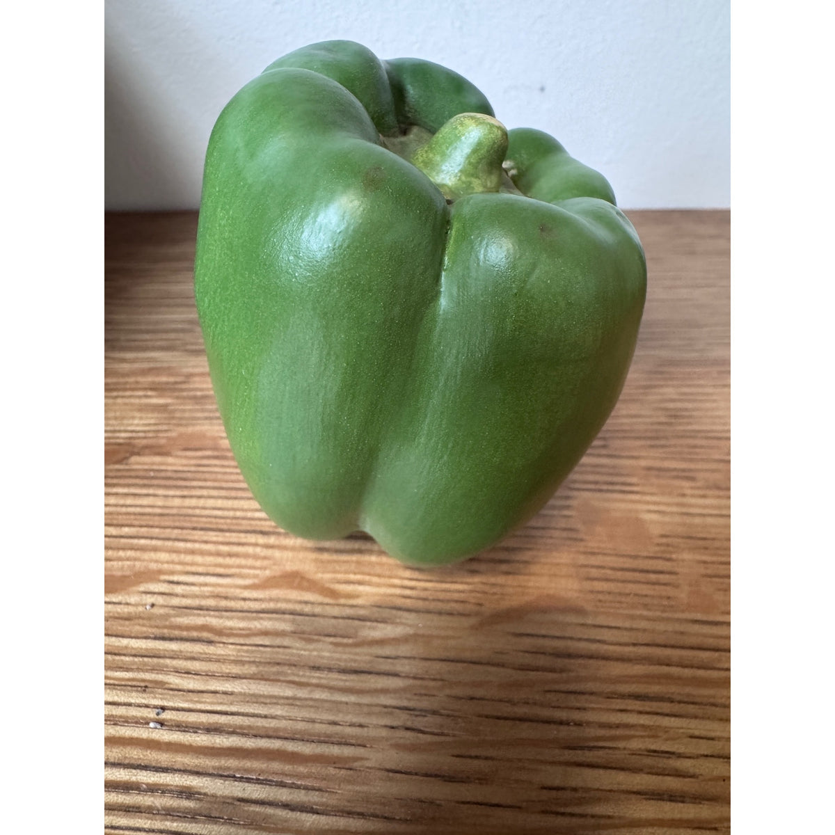 Mary Kirk Kelly Signed Green Bell Pepper Ceramic Sculpture – 1993