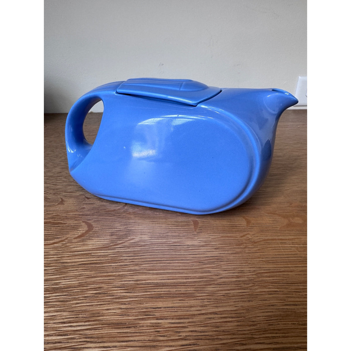 Vintage Hall China Westinghouse Delphinium Blue Refrigerator Water Pitcher