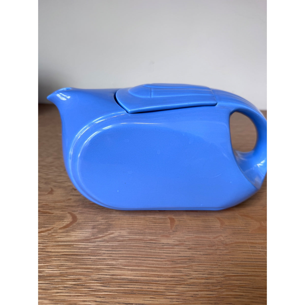 Vintage Hall China Westinghouse Delphinium Blue Refrigerator Water Pitcher